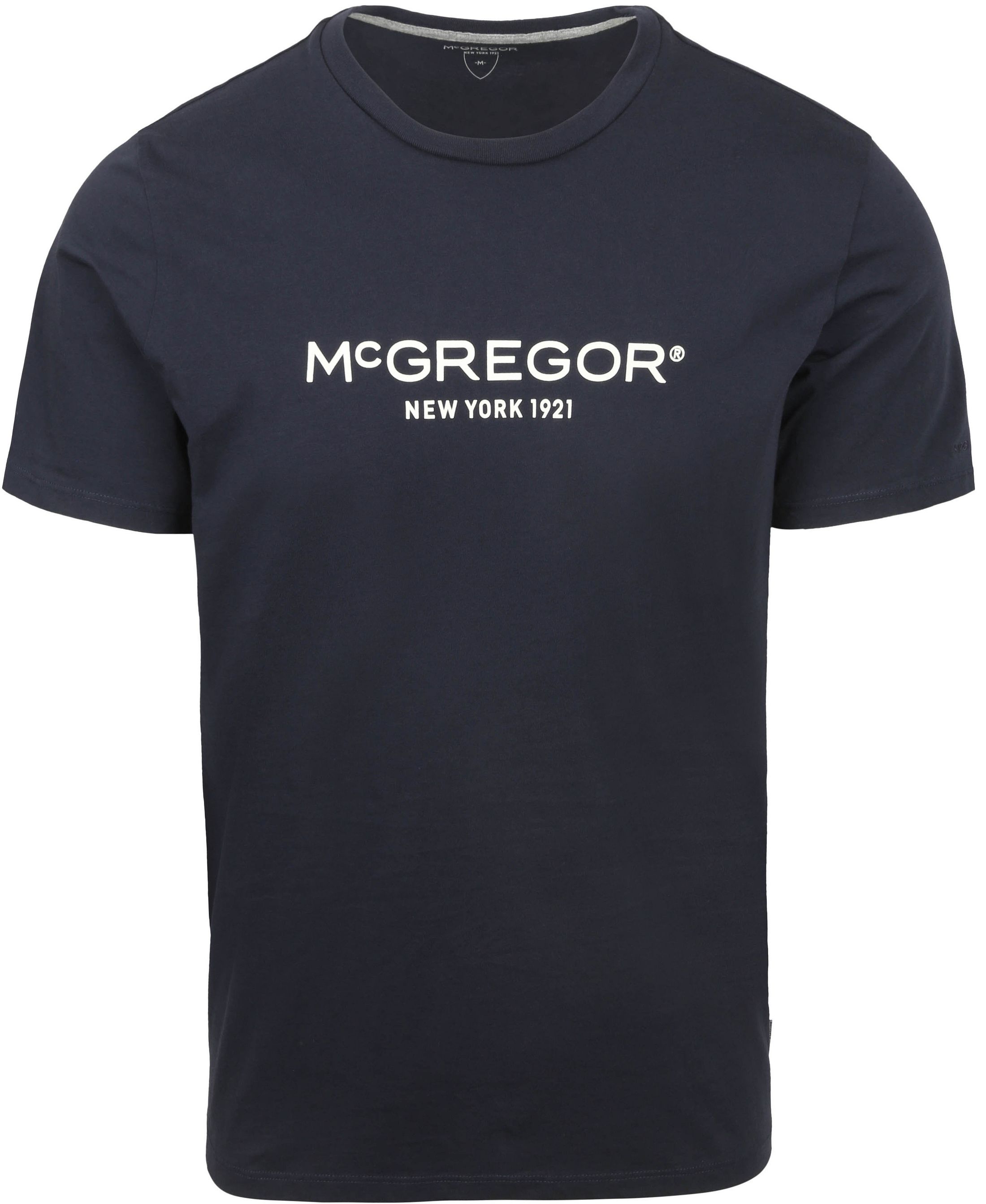 McGregor Essential T-Shirt Logo Navy MM251.1101.01-2100 kopen | Suitable