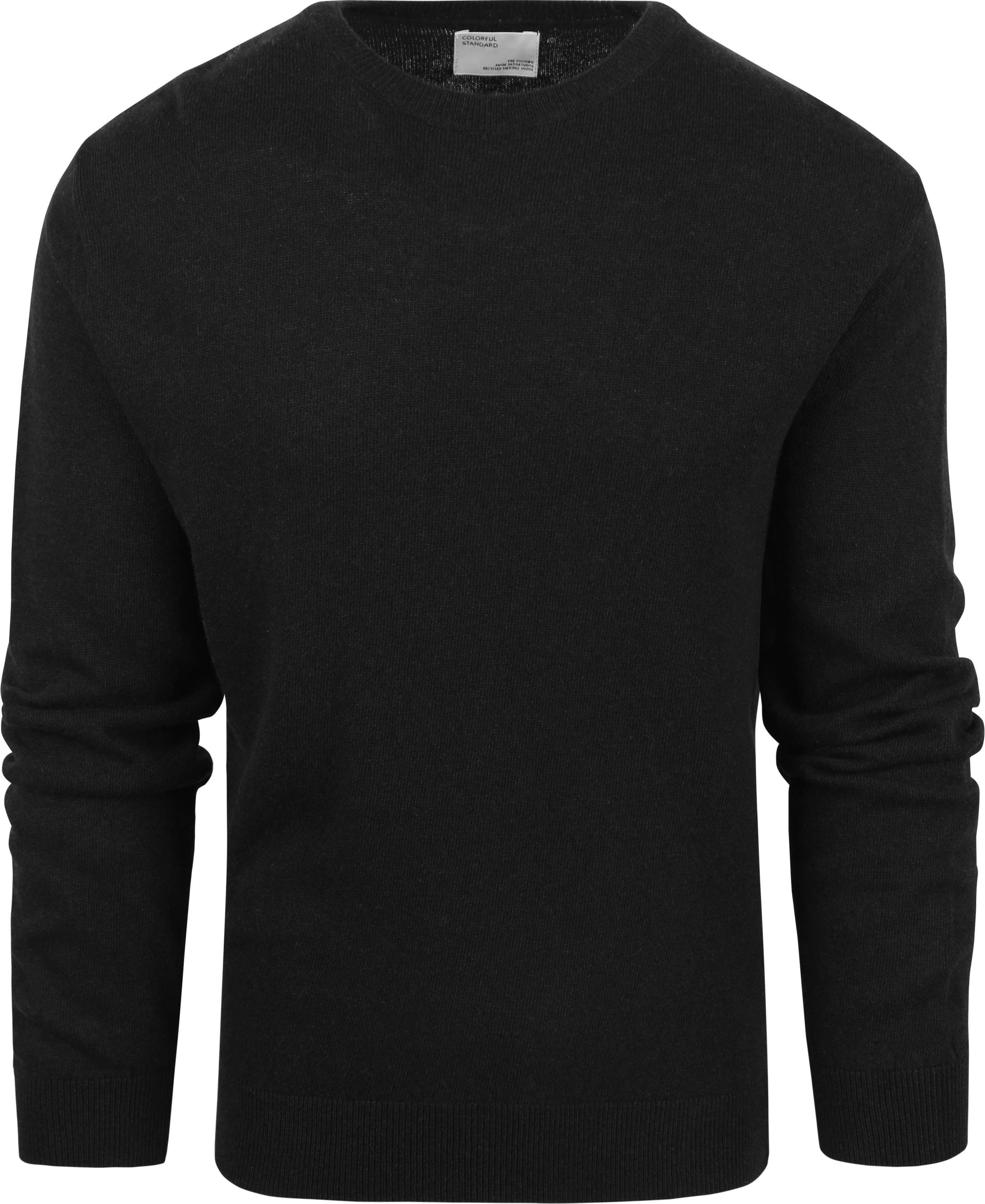 Colorful Standard Pullover Merino Black size XXL