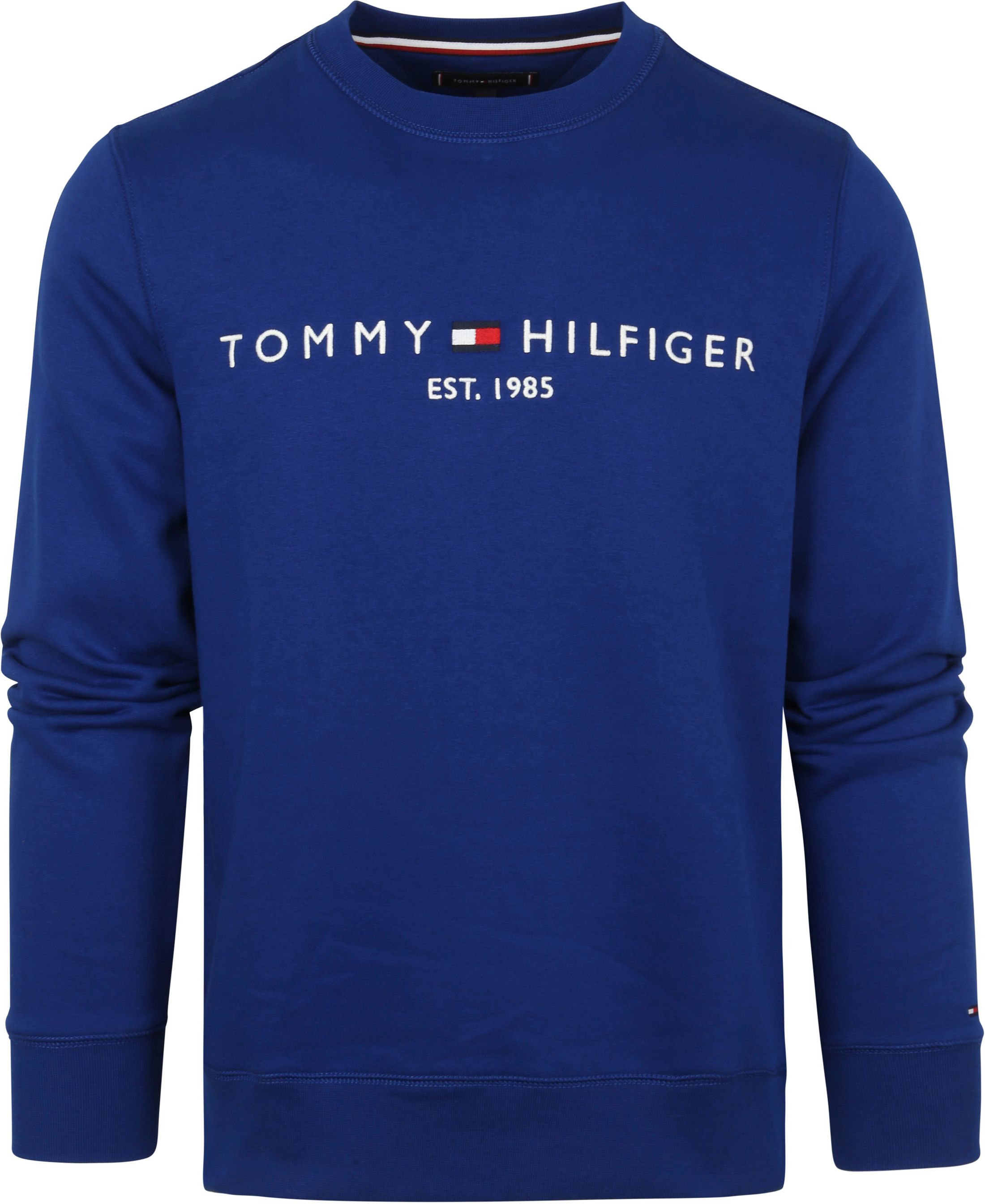 Tommy Hilfiger Sweater Logo Royal Blue size L