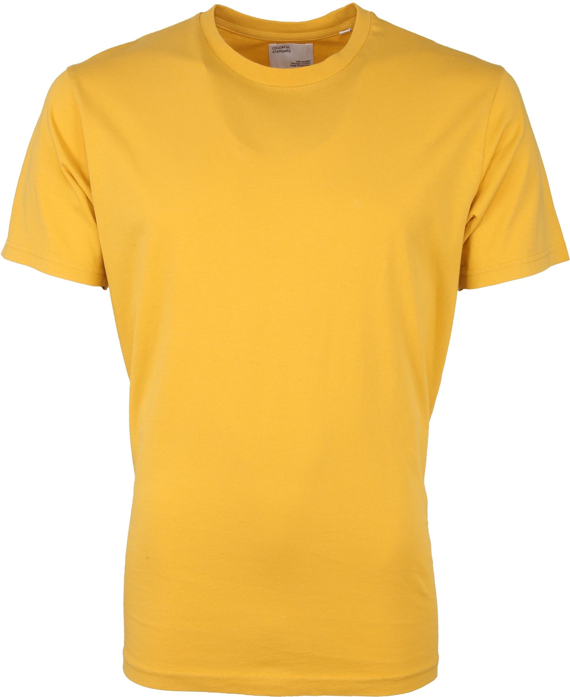 Colorful Standard T-shirt Yellow CS1001 Burned Yellow order online | Suitable