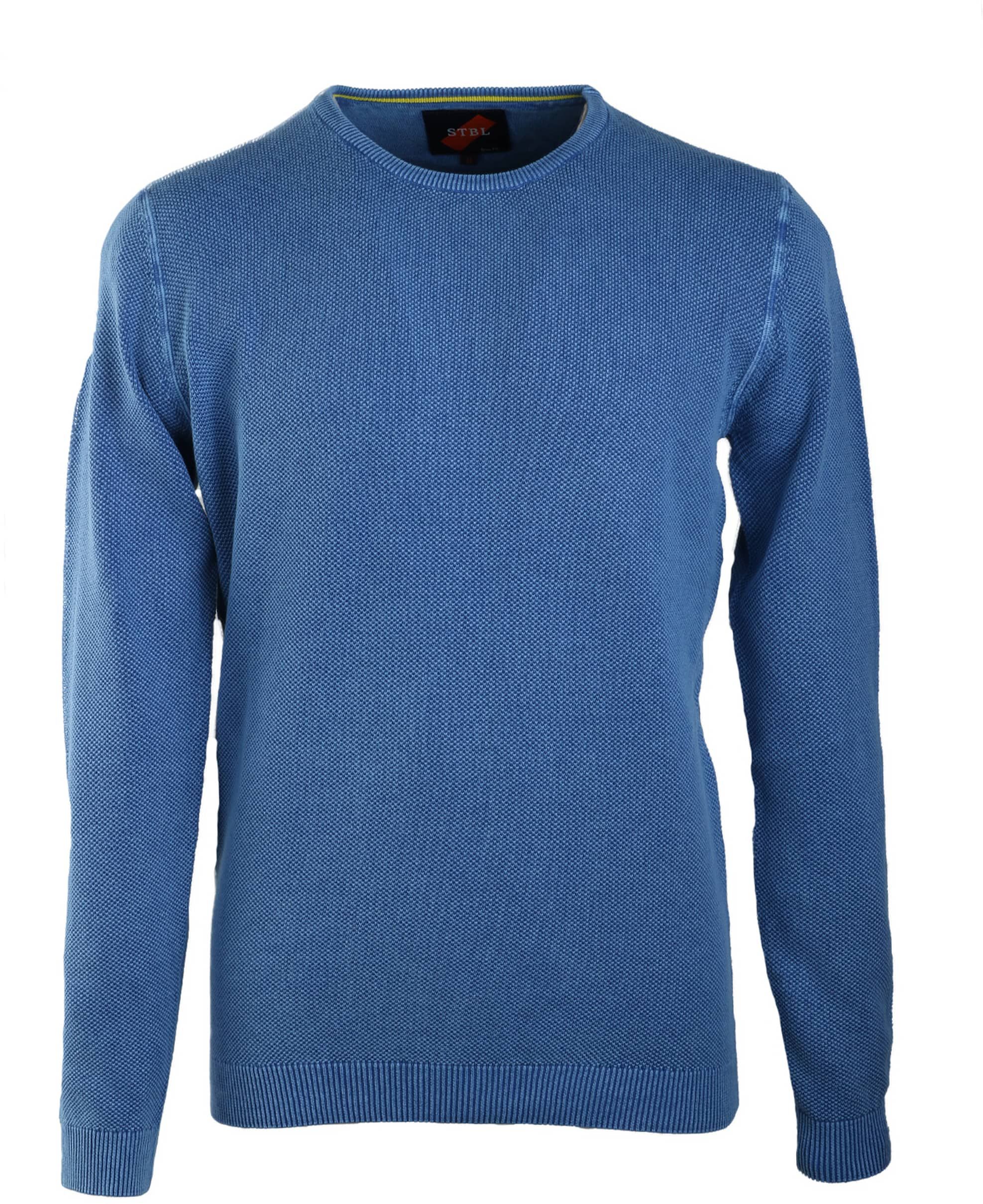 Suitable Pullover O-Neck Blue size XXL