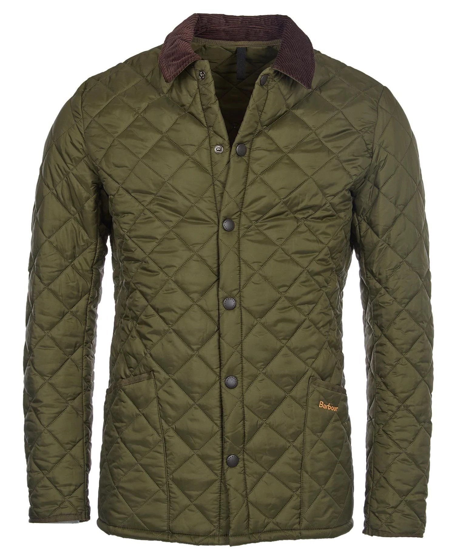 Barbour Heritage Liddesdale Quilted Jacket Green size M
