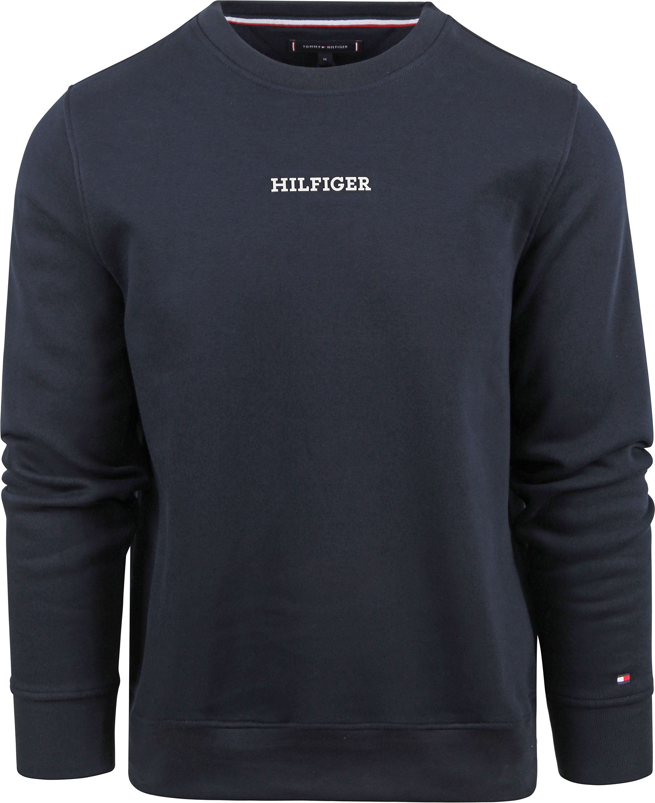 Tommy Hilfiger Logo Sweater Navy  MW0MW31487DW5 order online | Suitable