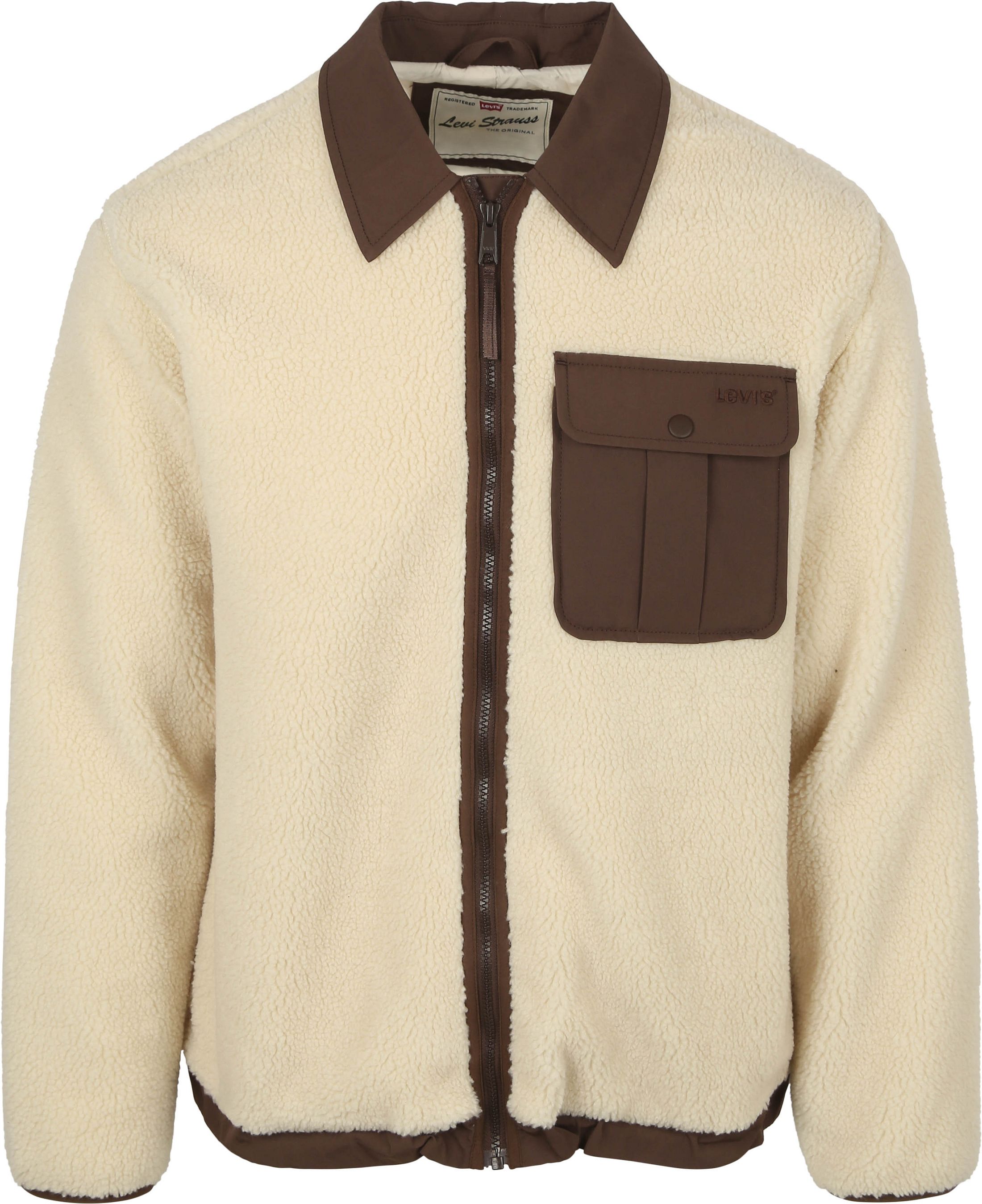 Levi's Sherpa Jacke Fleece Ecru kaufen | 003AX-0000 | Suitable