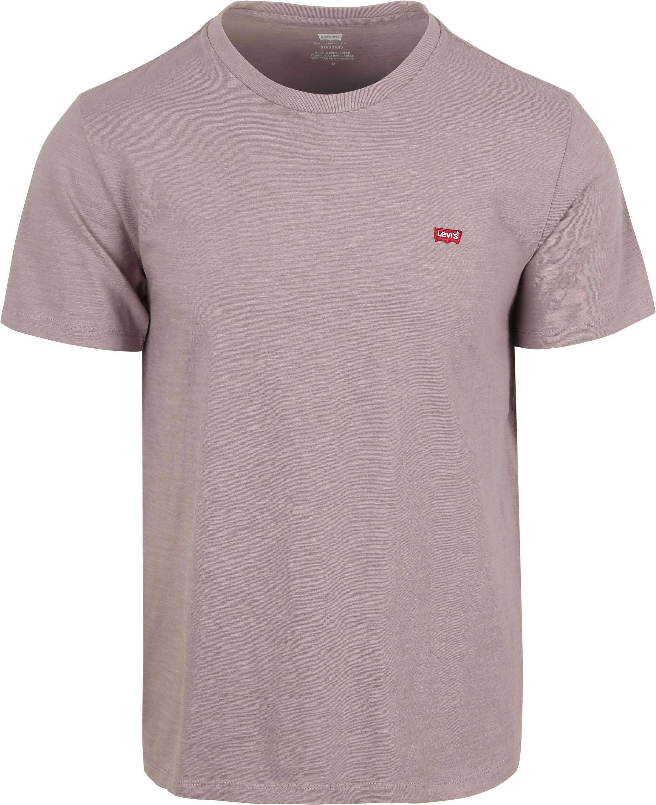 Levi's T-shirt Original Slub Purple order online | 56605-0271 | Suitable Lithuania