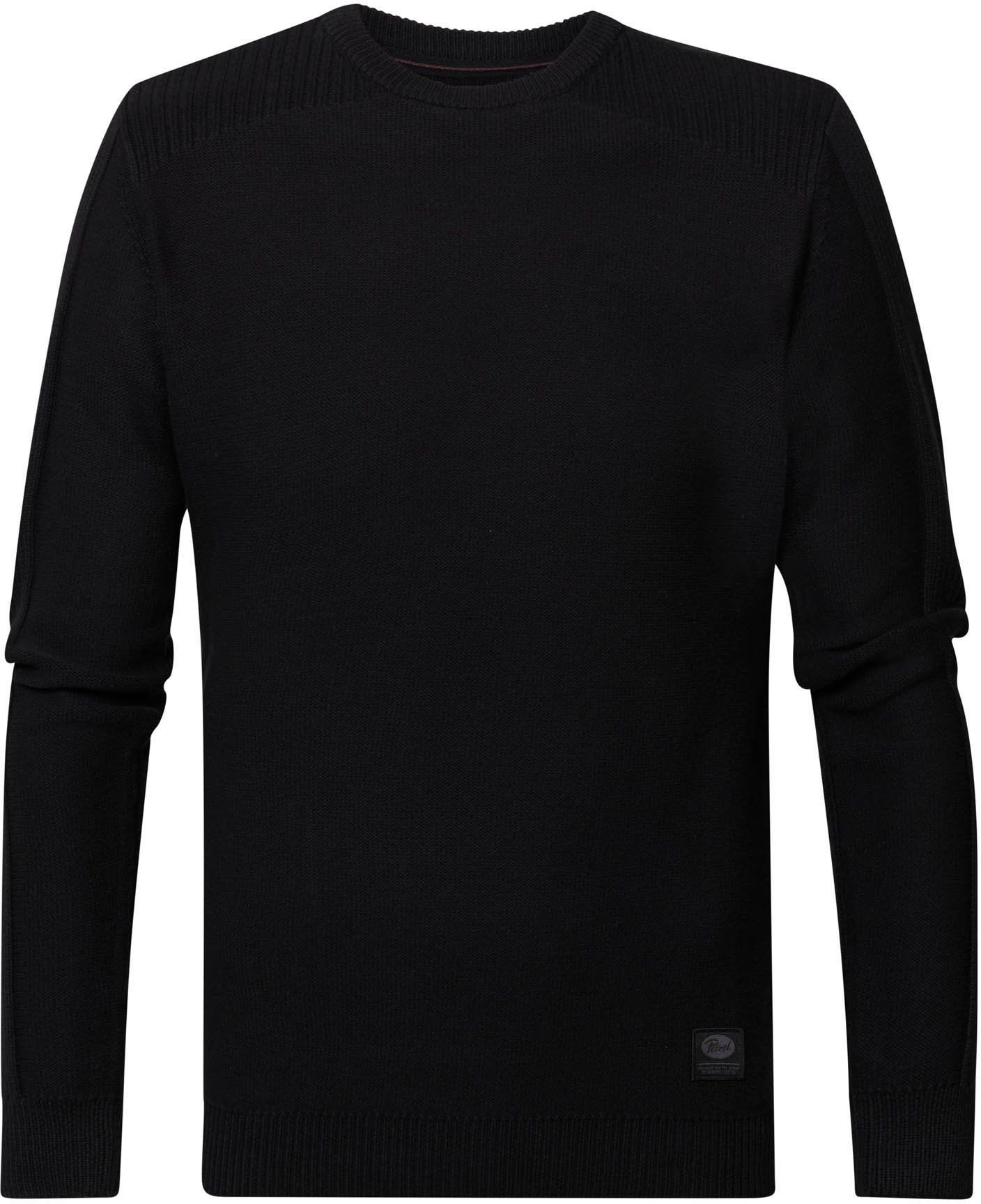 Petrol Sweater Knitted Black size 3XL