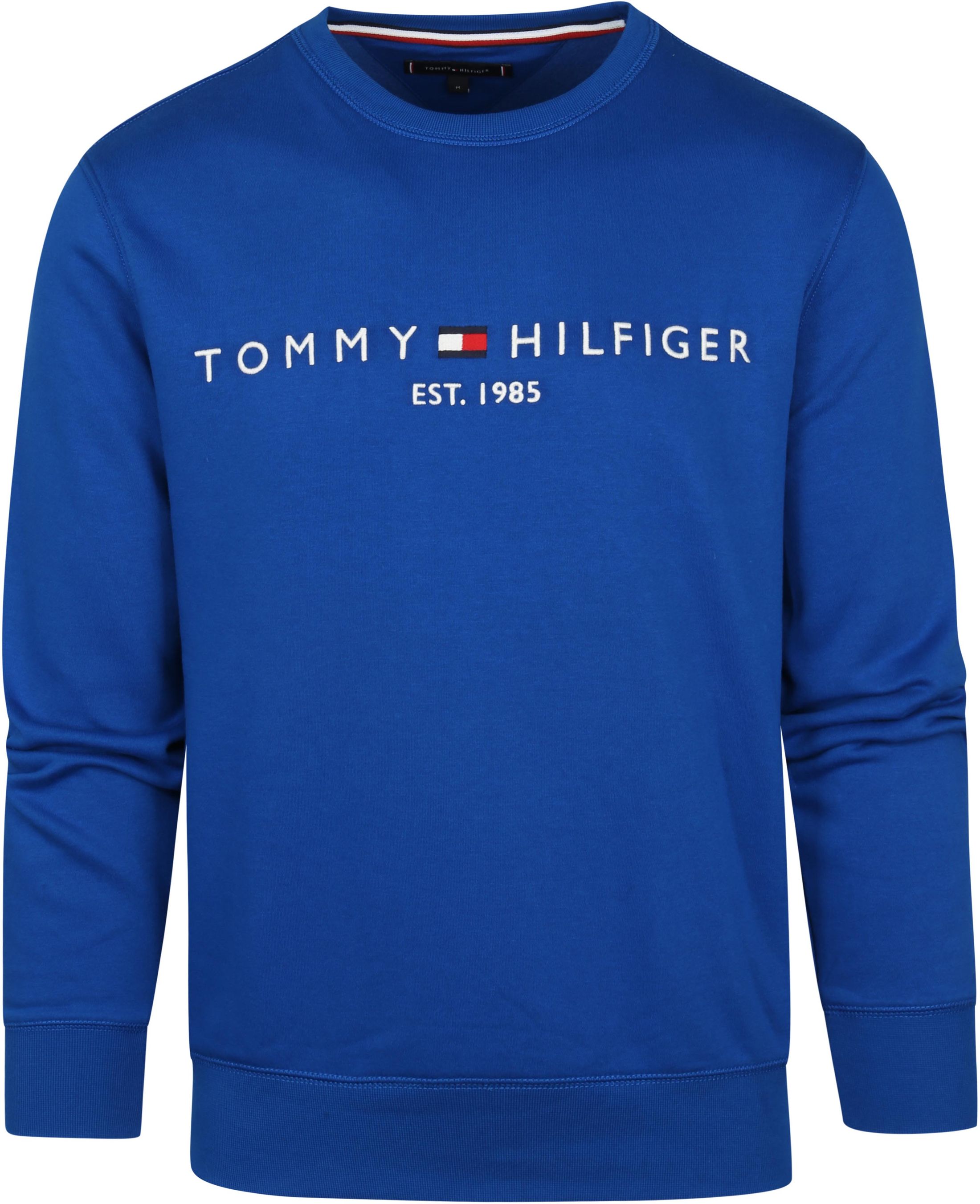 Tommy Hilfiger Sweater Logo Mid Blue size L