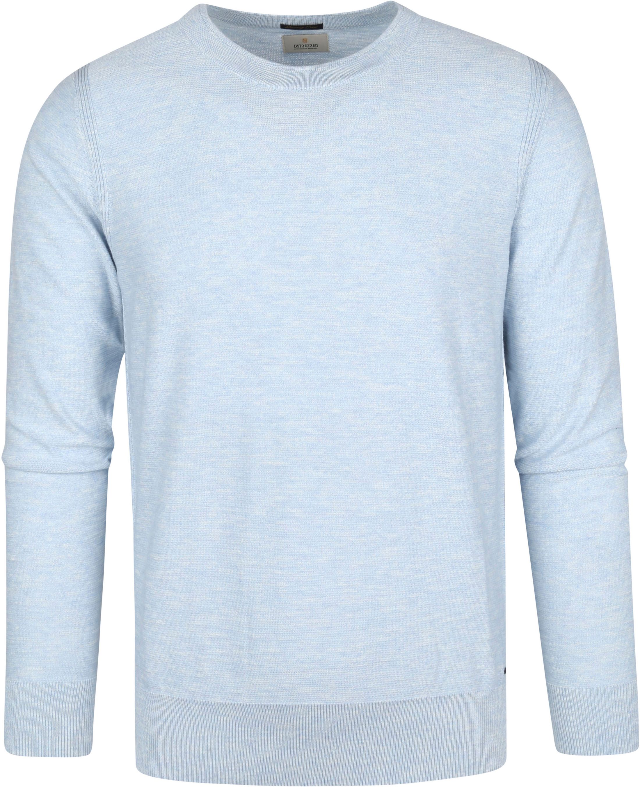 Dstrezzed Mercury Crew Sweater Light Blue size L