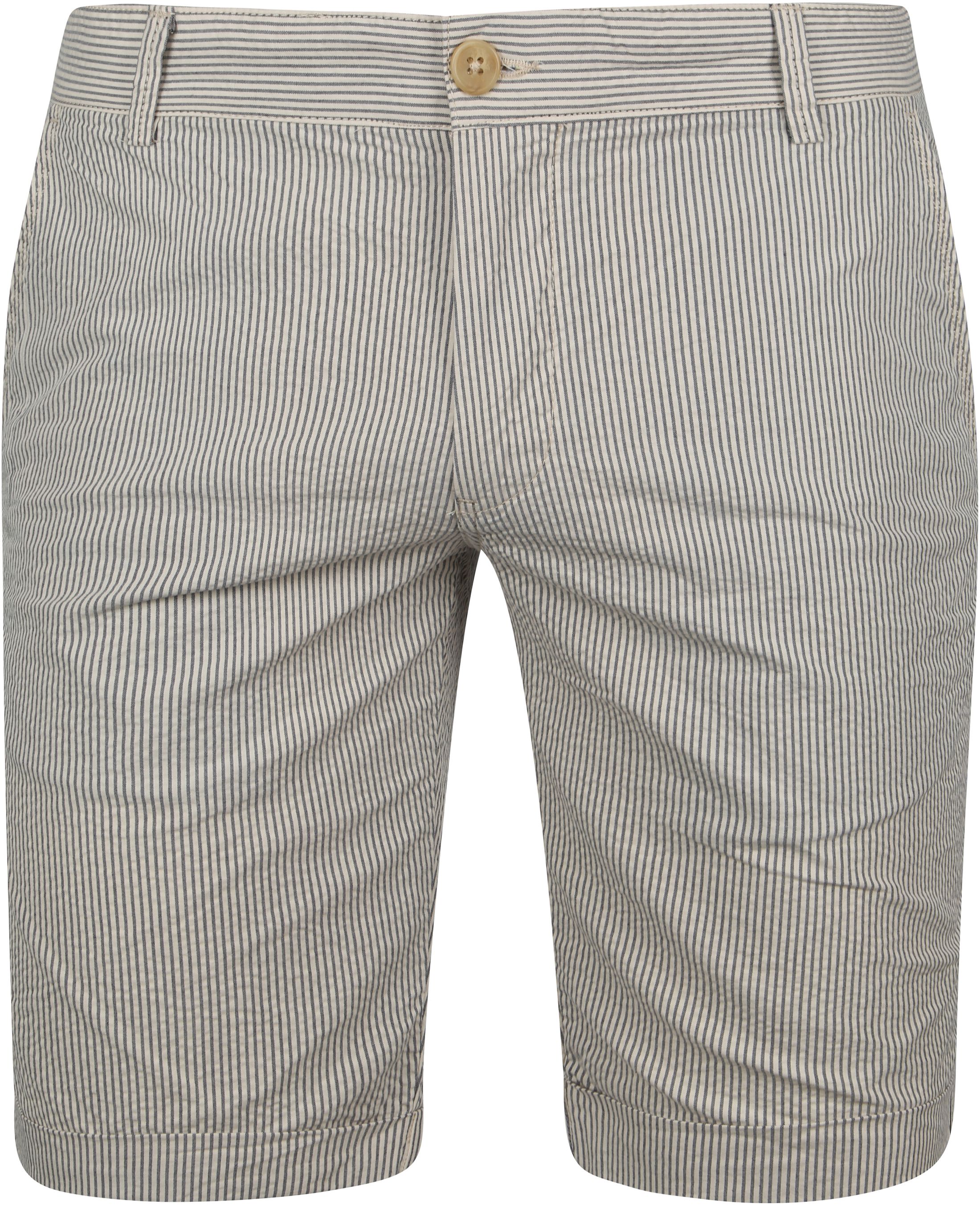 Suitable Aswin Short Rayé Ecru  SPE22109DO04ST-150 commander en ligne | Suitable