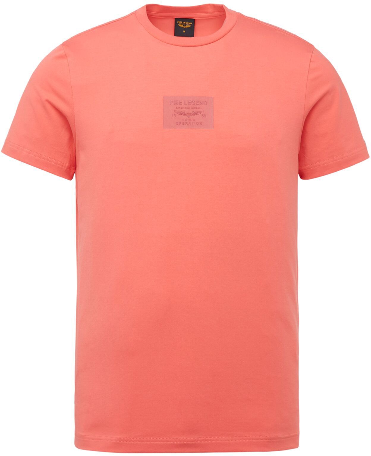 PME Legend T Shirt Logo Red Pink size L