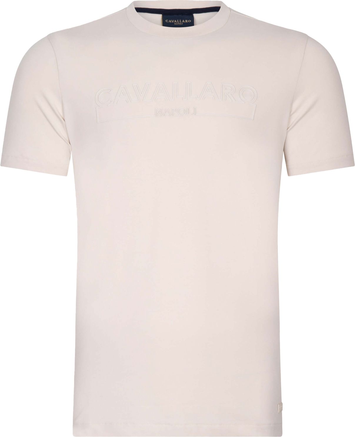Cavallaro Beciano T-Shirt Logo Ecru order online | 117241004 | Suitable Lithuania