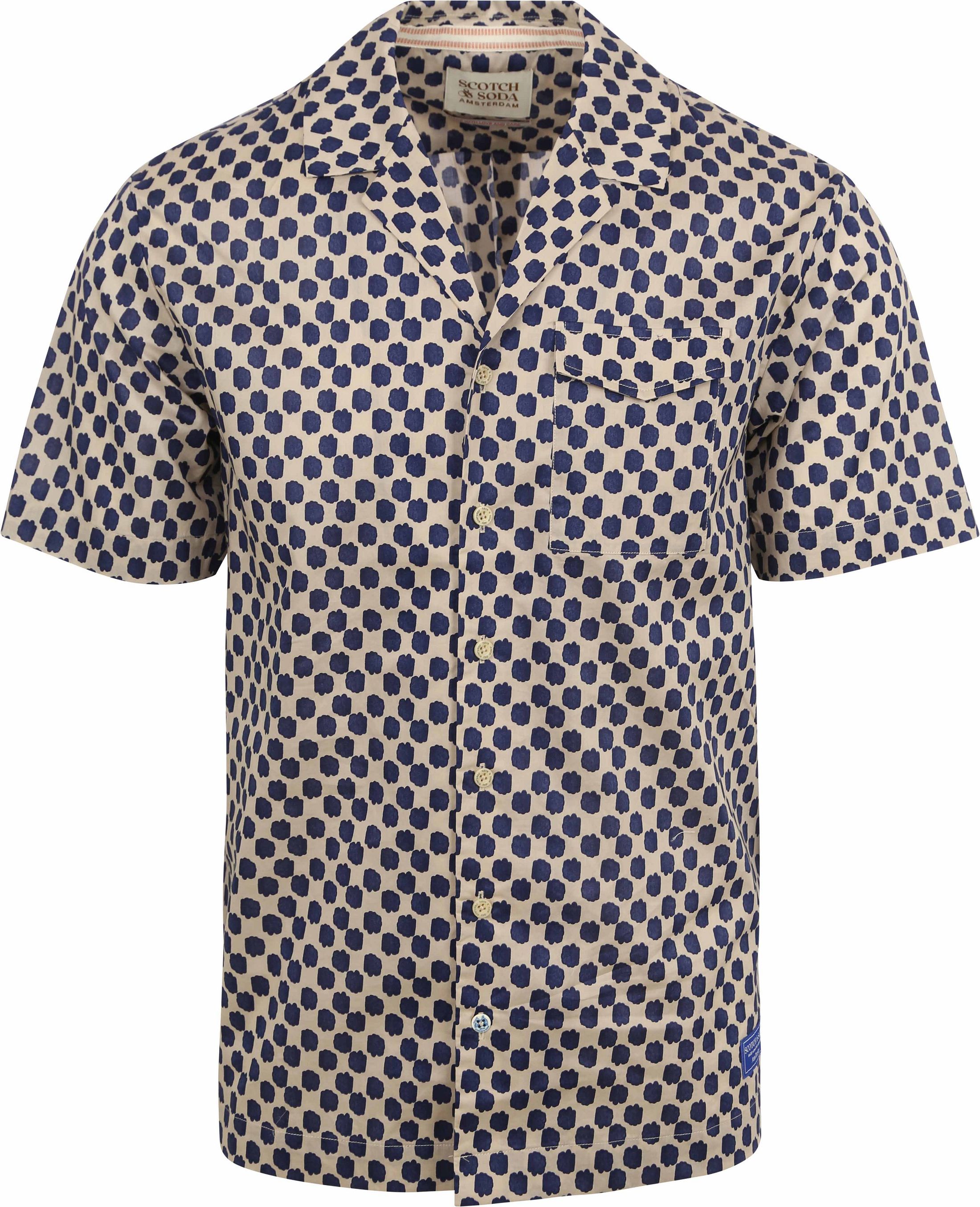 Scotch and Soda Shirt Beige Print order online | 177060-6989 | Suitable Norway