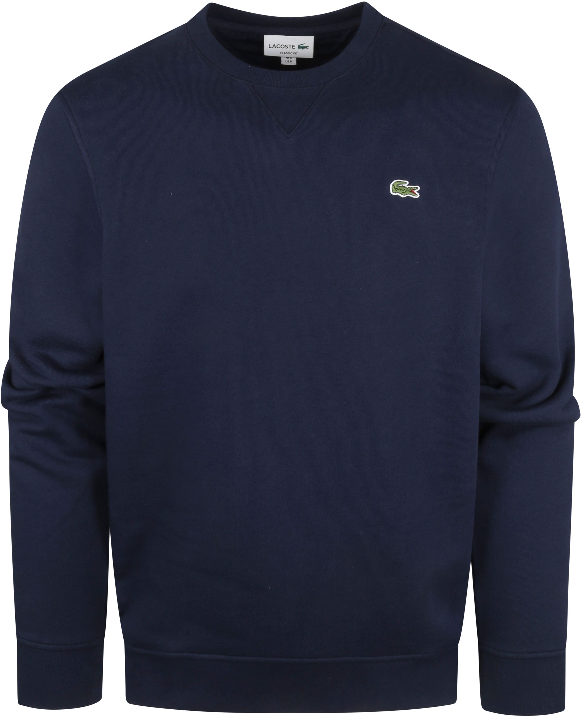 Lacoste Sweater Logo Dark Dark Blue Blue size L