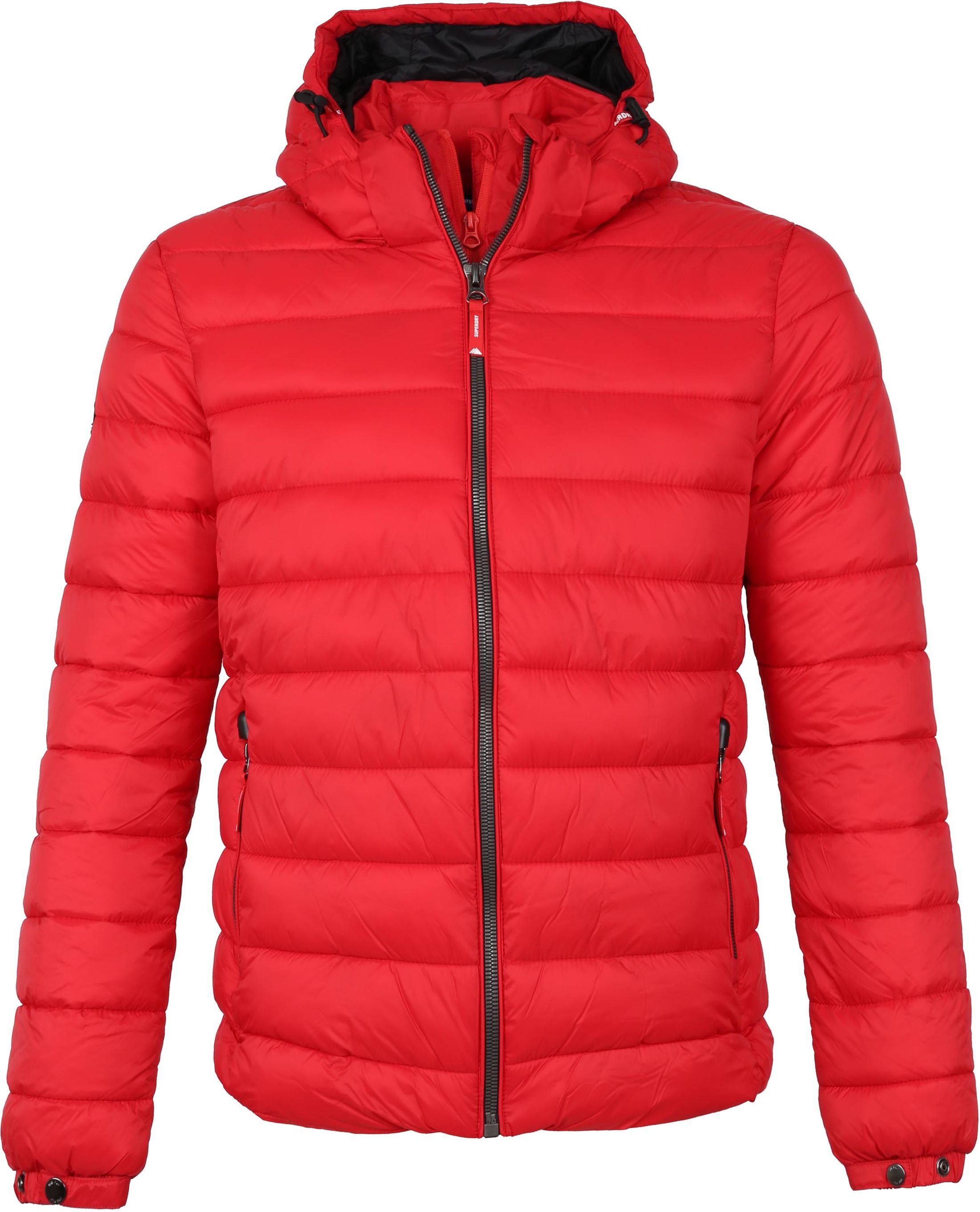 Superdry Fuji Puffer Jacket Red size L