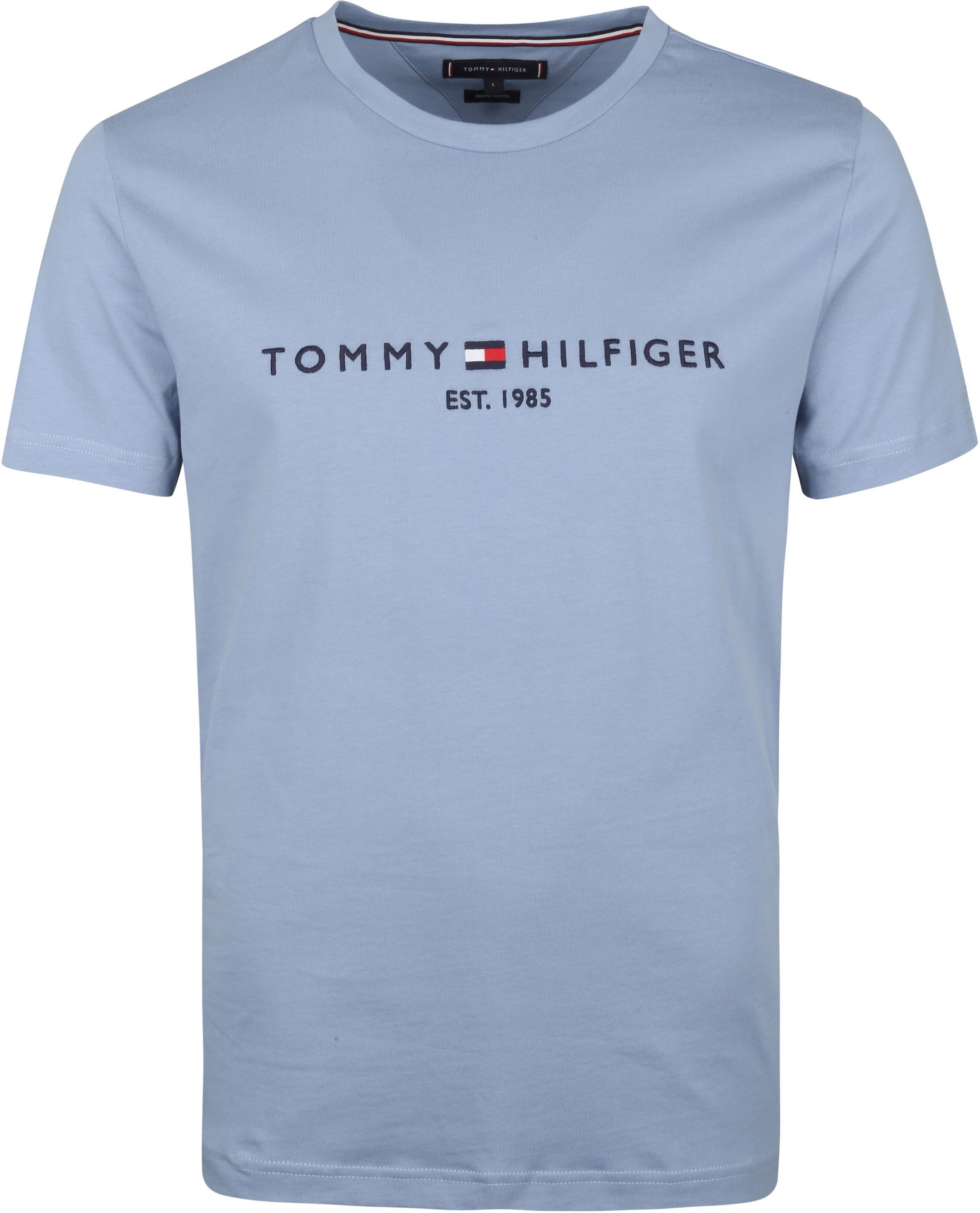 Tommy Hilfiger Logo T Shirt Blue size L