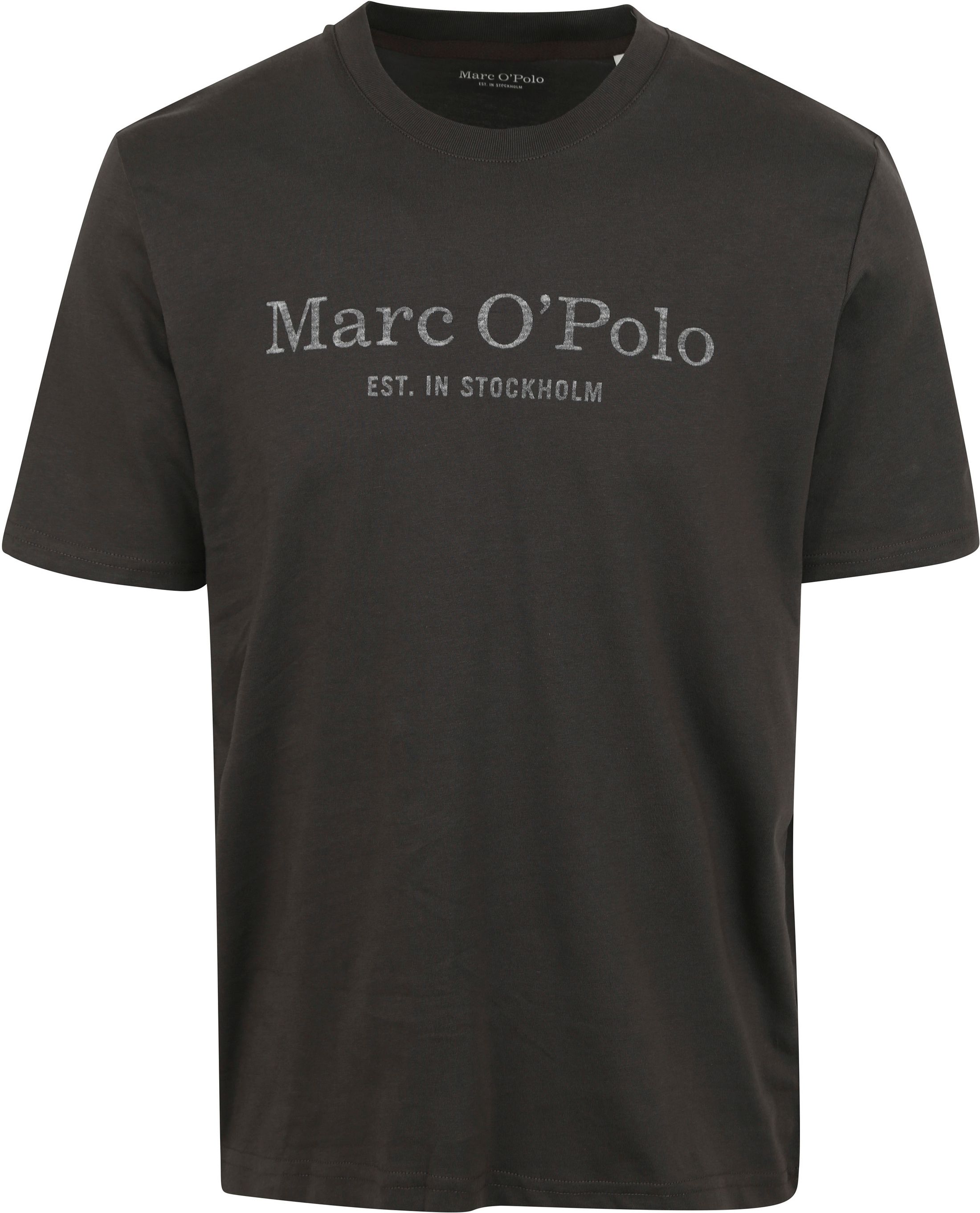 Marc O'Polo T-Shirt Logo Anthracite B21201251052-987 order online | Suitable