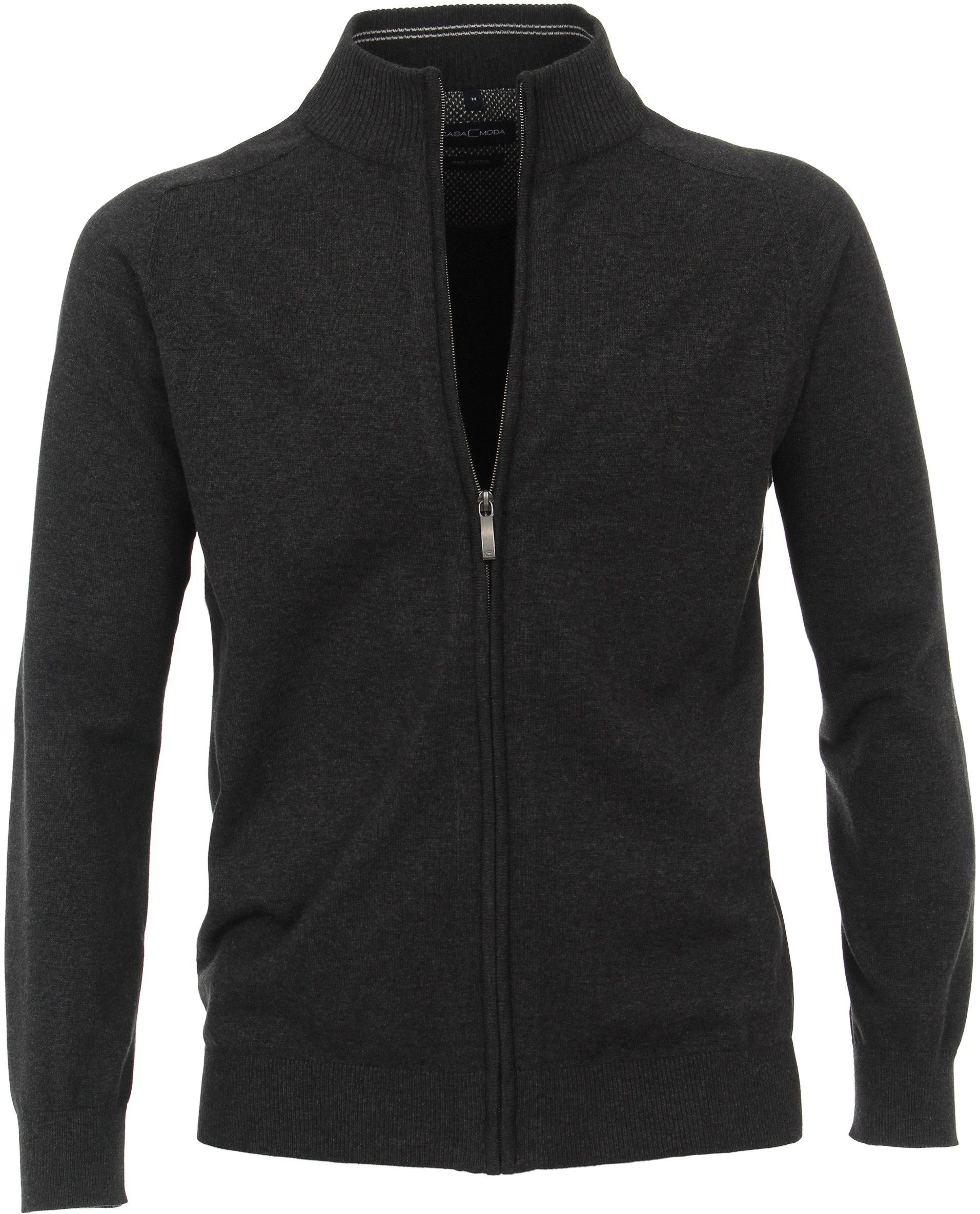 Casa Moda Pullover Zip Anthracite 004450-782 order online | Suitable