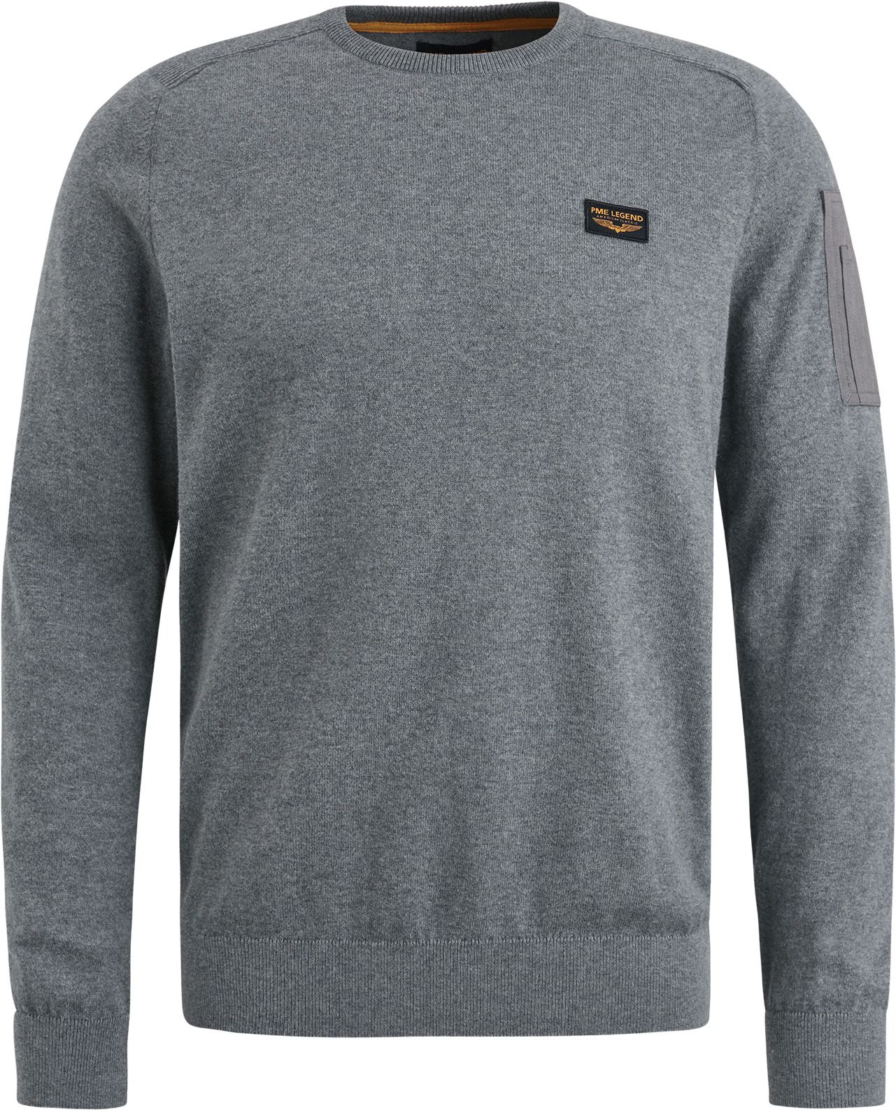 PME Legend Sweater American Classic Cargo Grey PKW2409320-940 order online | Suitable