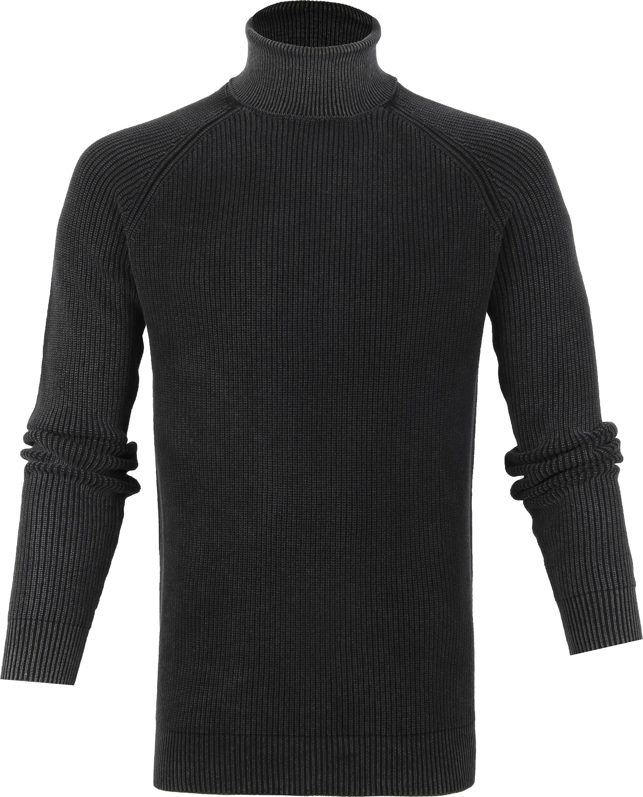 Suitable Pull Lunf Col roulé Noir taille L