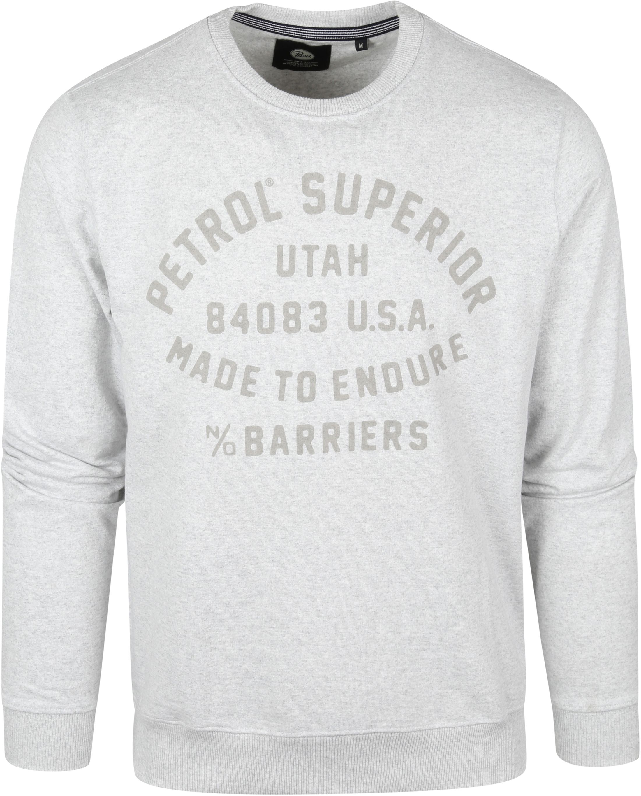 Petrol Sweater Grey size 3XL