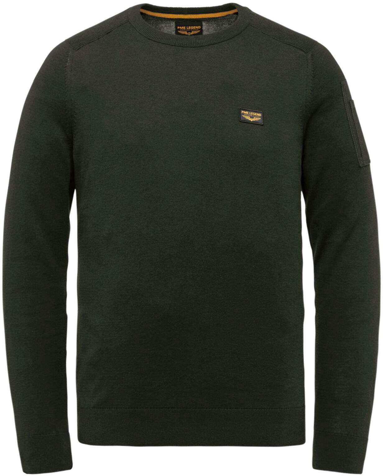 PME Legend Buckley Sweater Dark Green PKW0000330-8039 order online | Suitable