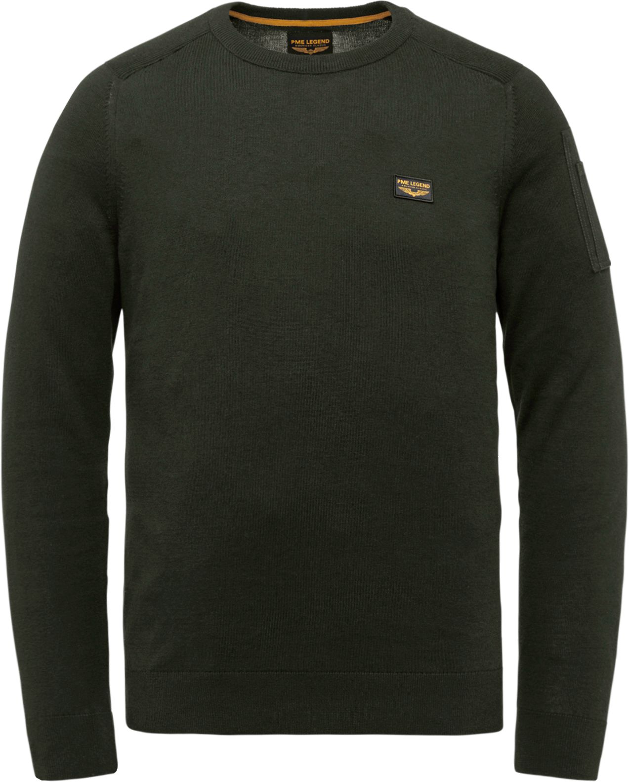 PME Legend Buckley Sweater Olive Green PKW0000331-8039 order online | Suitable