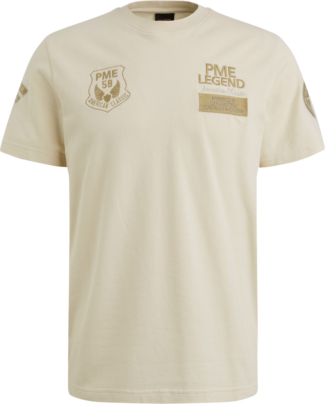 PME Legend T-Shirt Waffle Ecru PTSS2504576-7013 commander en ligne | Suitable