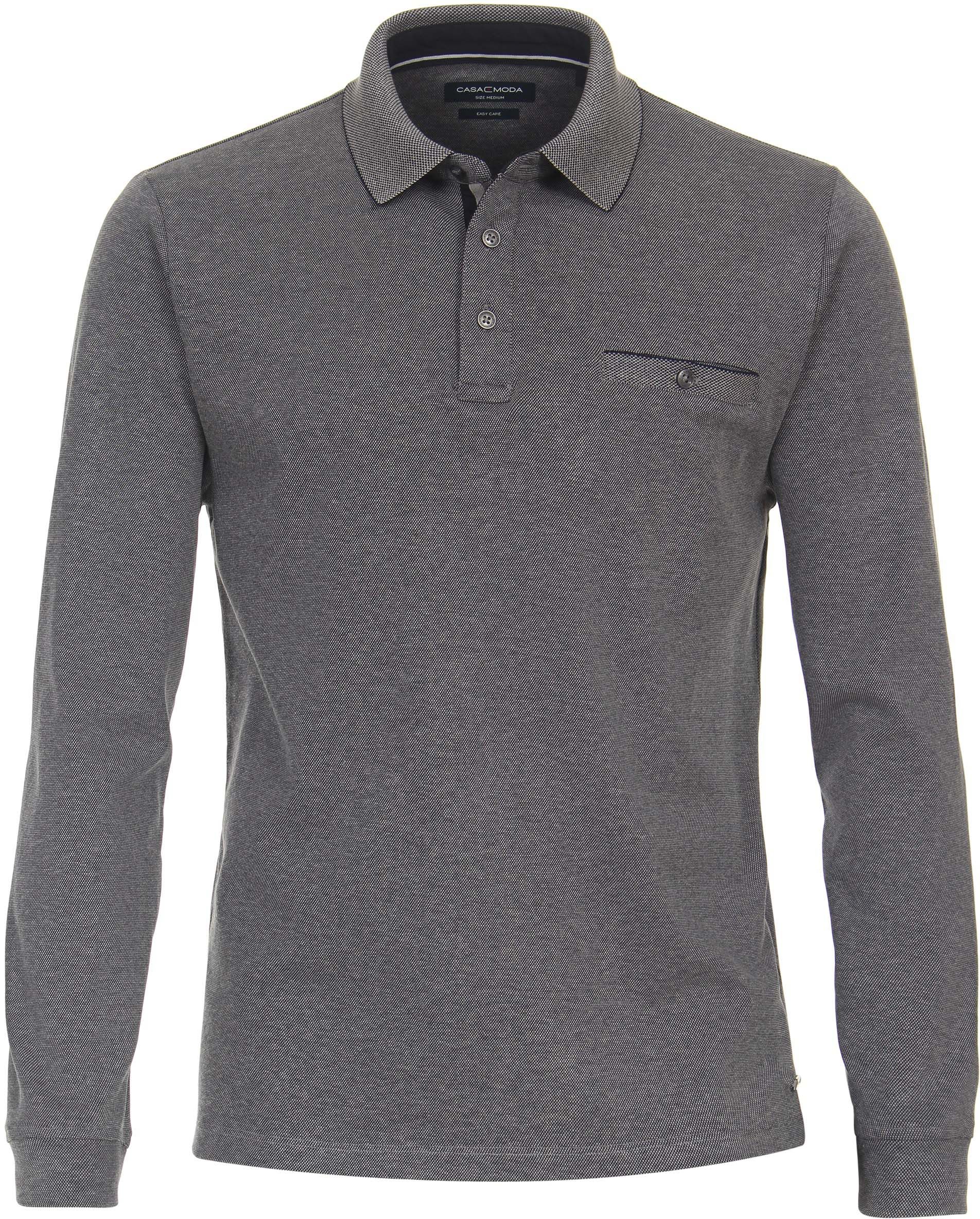 Casa Moda Poloshirt Long Sleeves Grau 403478000-105 kaufen | Suitable