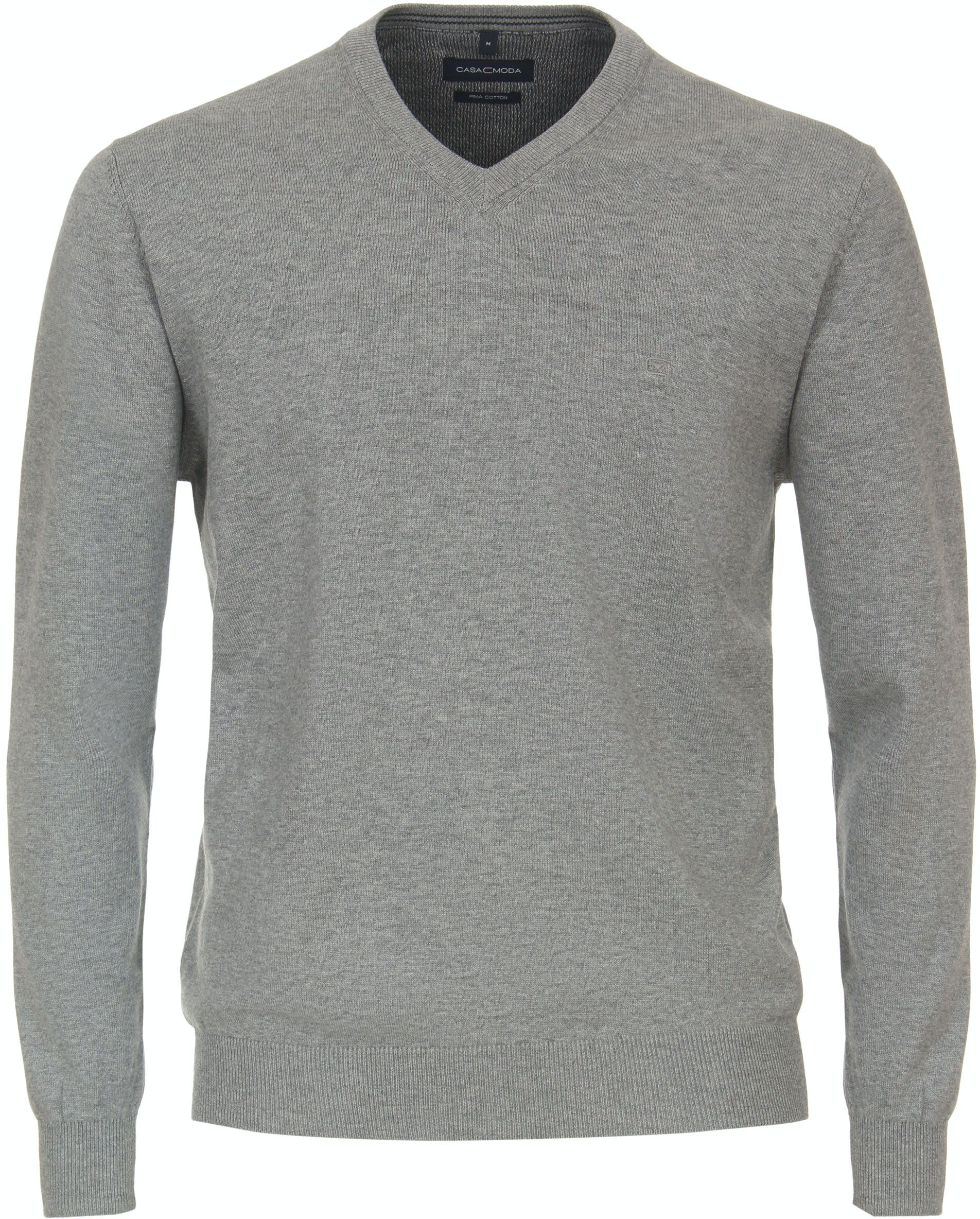 Casa Moda Pullover V-Neck Grey 004430-713 order online | Suitable