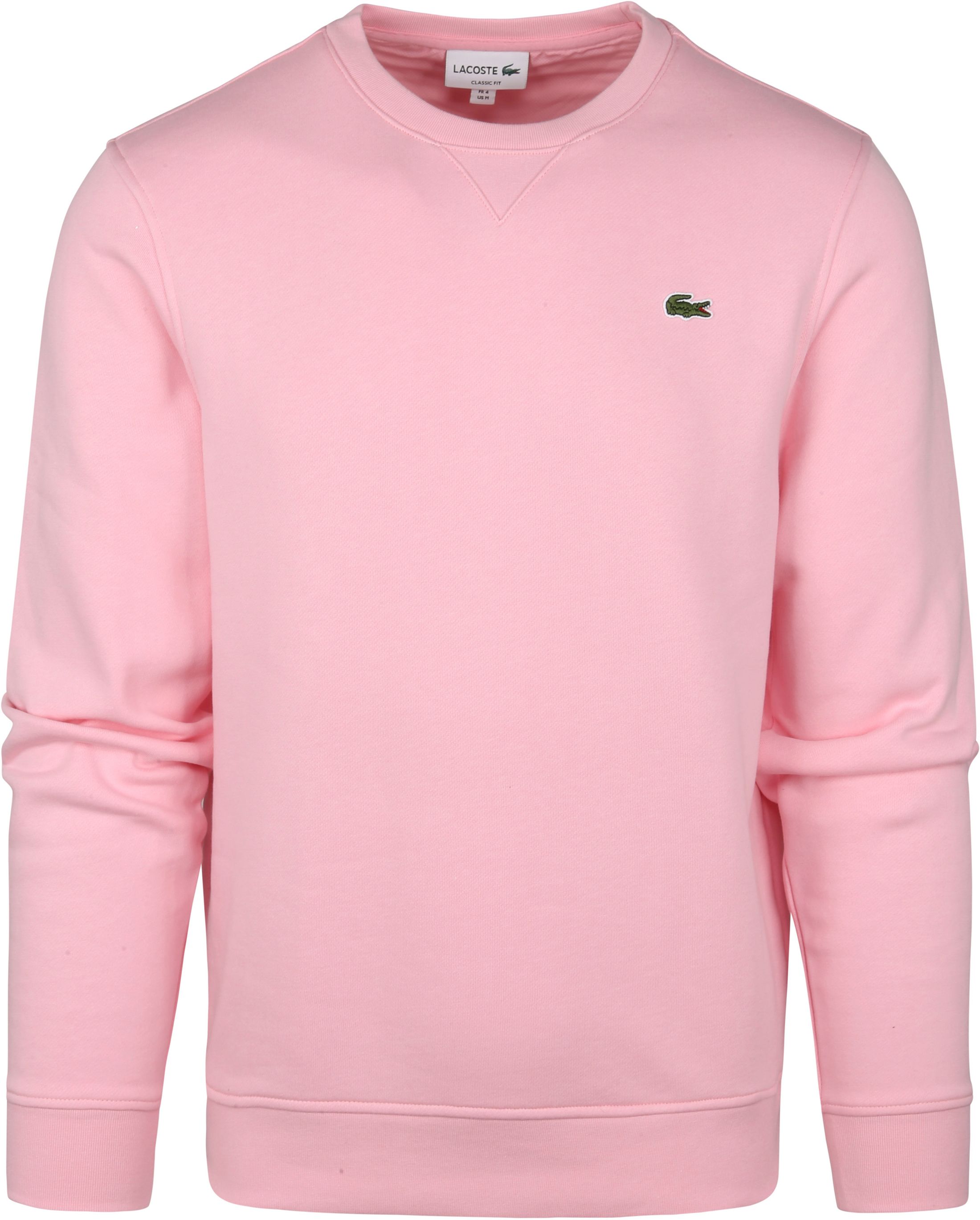 Lacoste Pullover O-neck Pink size L