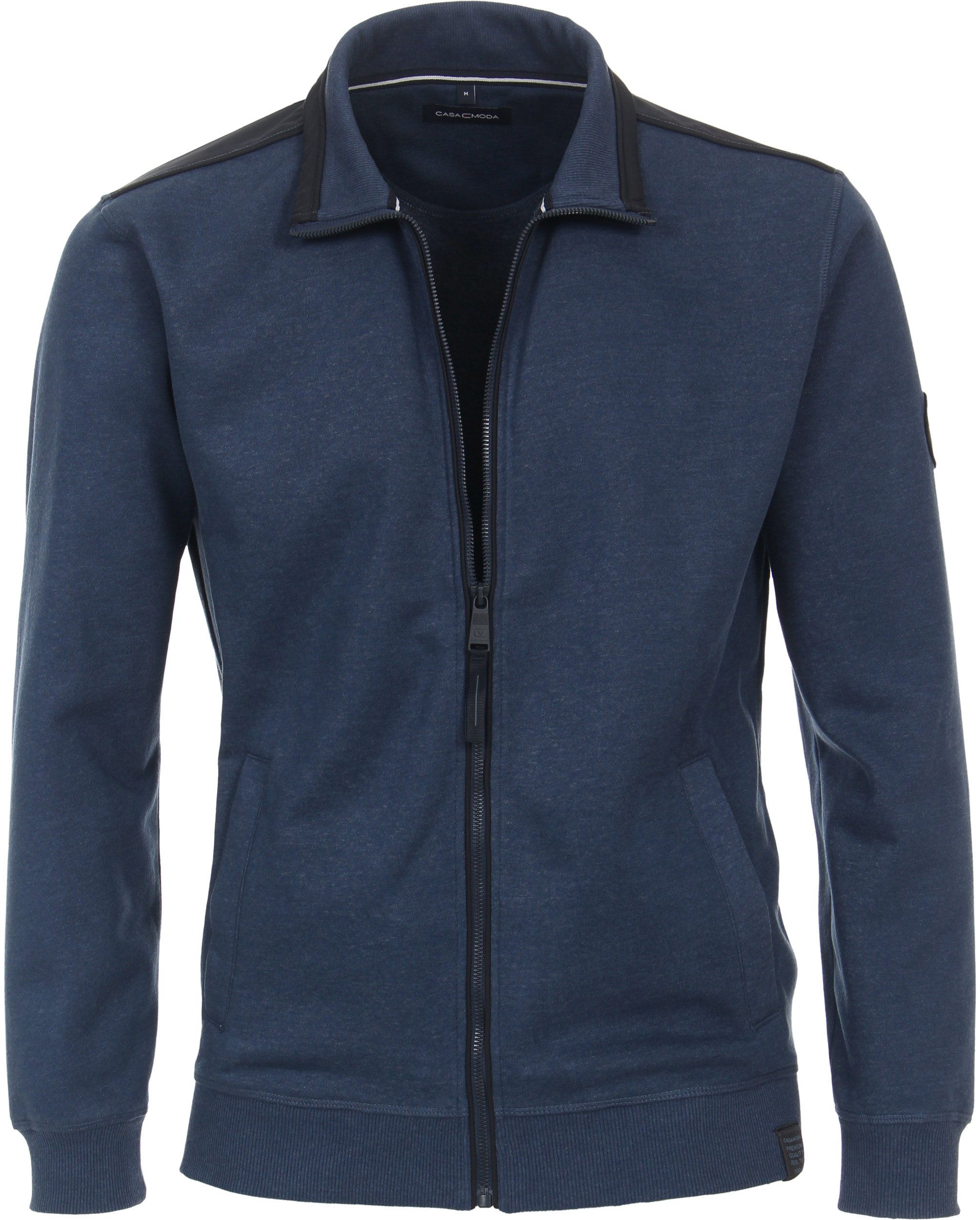 Casa Moda Sport Cardigan Zip Blue Indigo 423797600-175 order online | Suitable