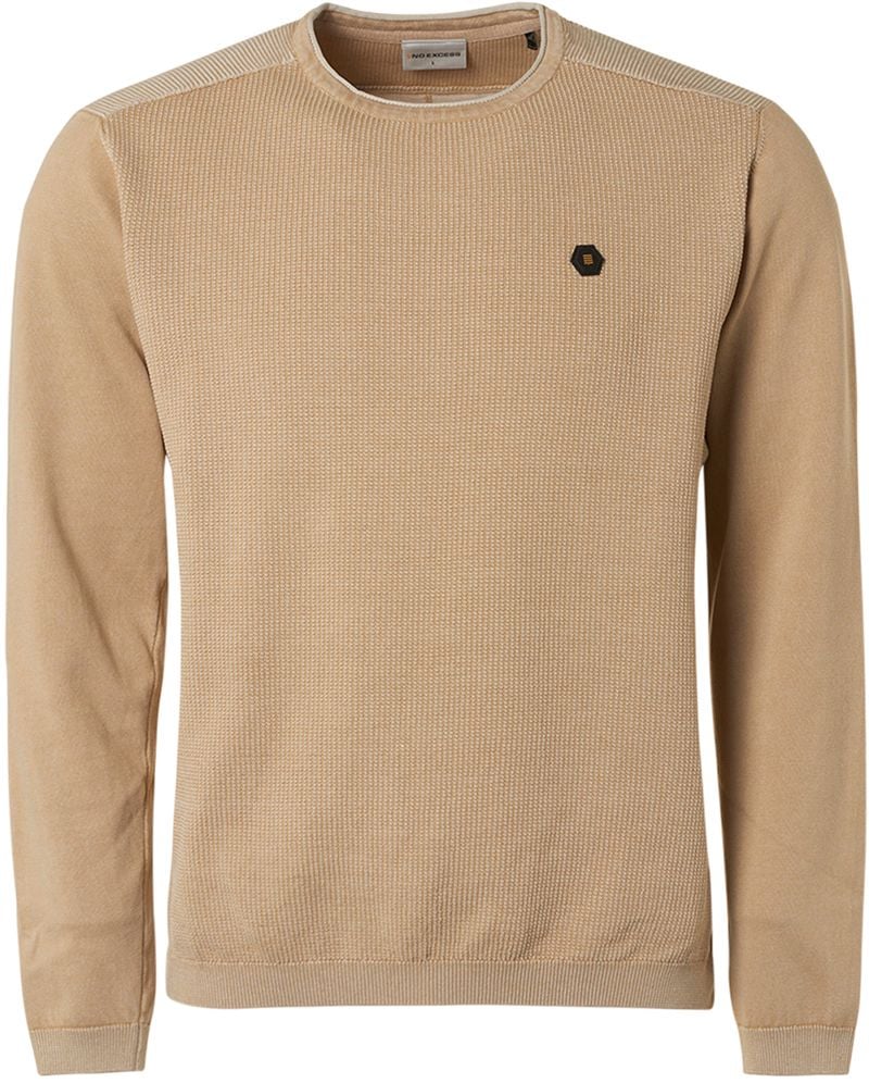 No Excess Trui Beige 19230221-015 kopen | Suitable