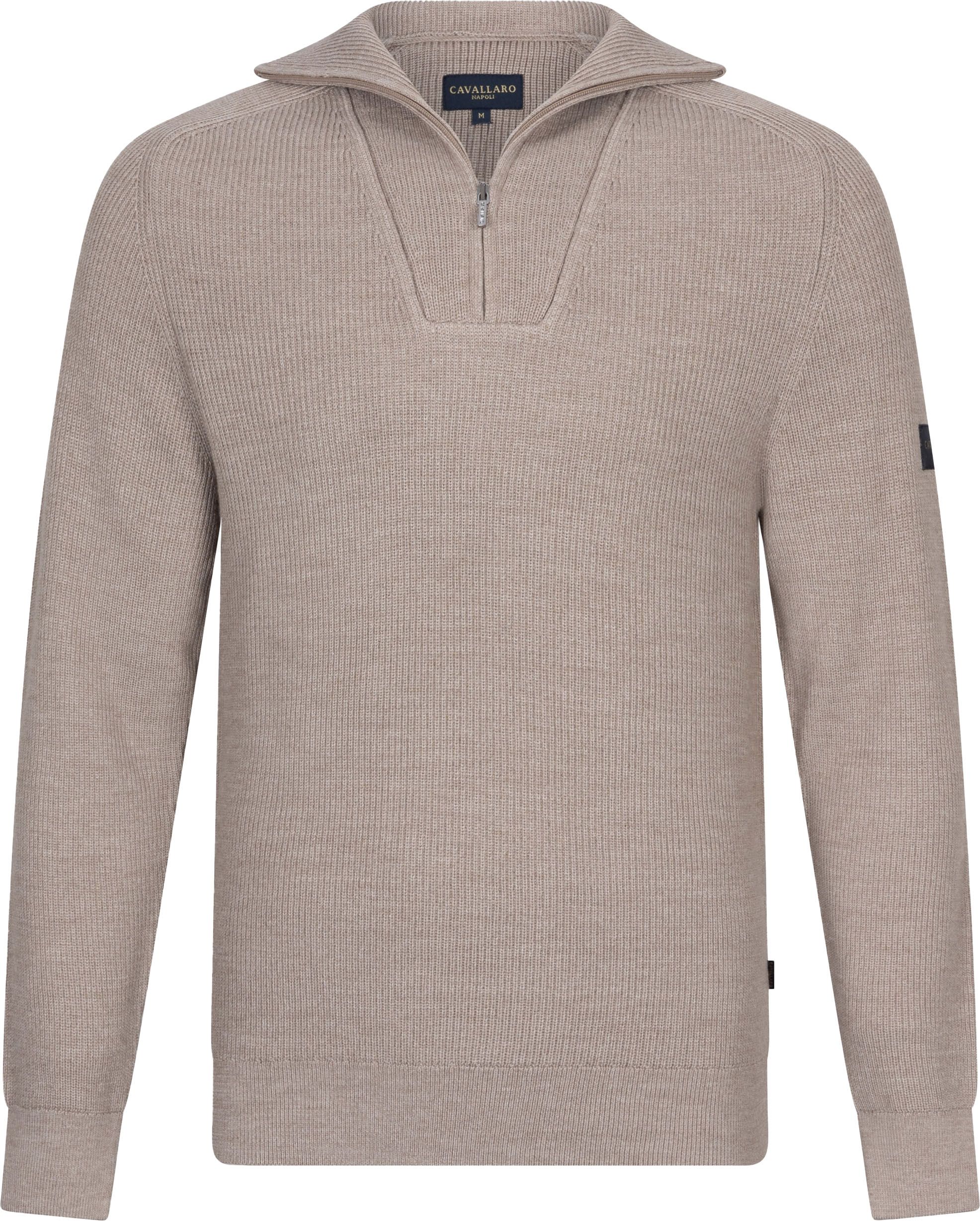 Cavallaro Corsico Half-Zip Beige order online | 118245004-810000 | Suitable Spain