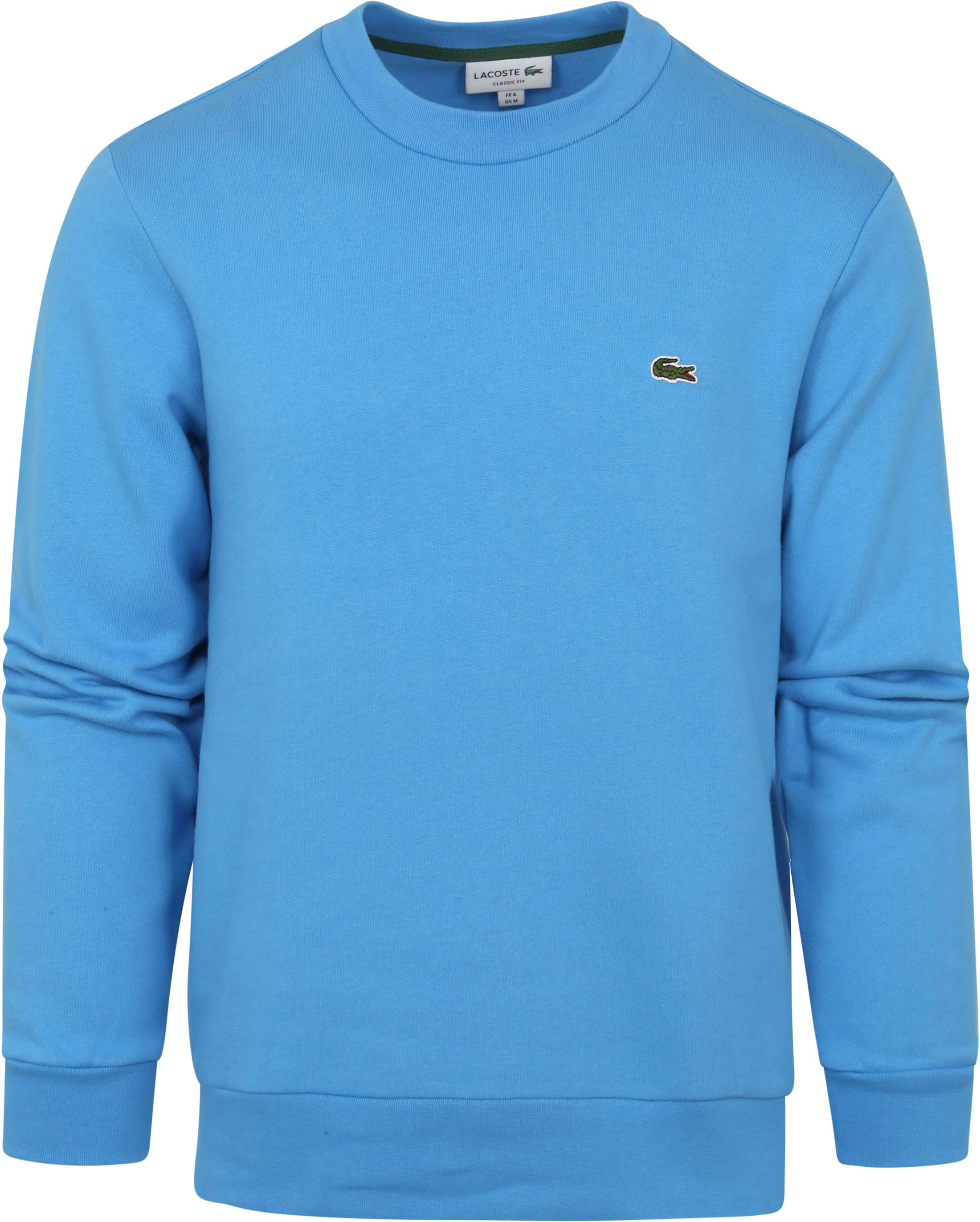 Lacoste Sweater O-neck Blue size L