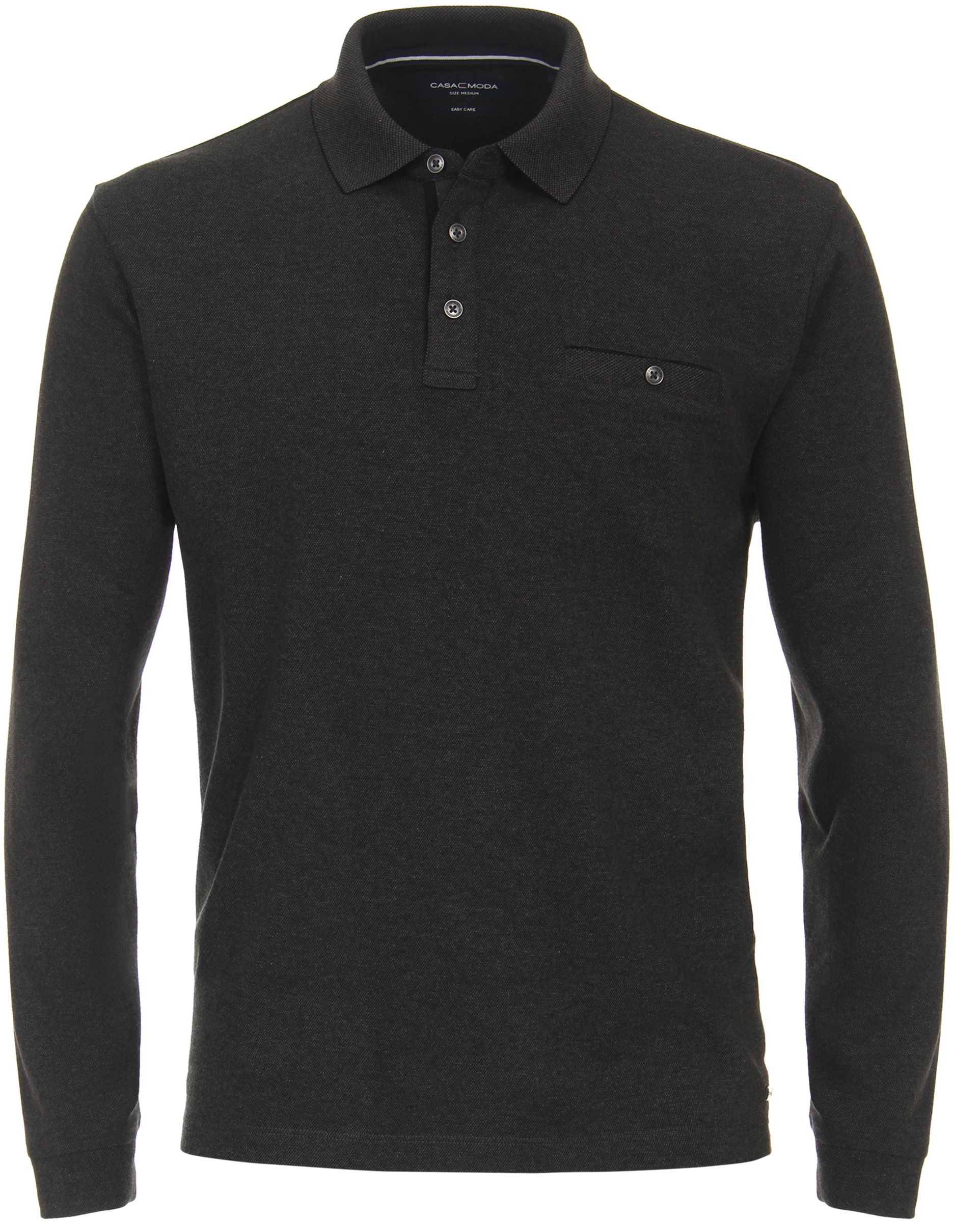 Casa Moda Poloshirt Long Sleeves Anthrazit 403478000-767 kaufen | Suitable