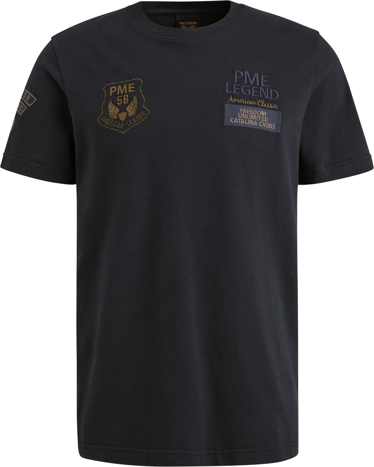 PME Legend T-Shirt Waffle Navy PTSS2504576-5281 order online | Suitable