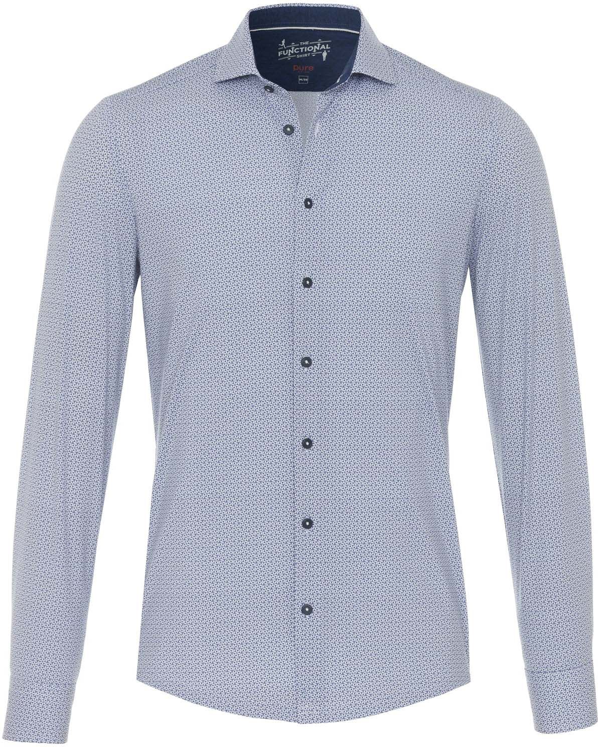 Pure H.Tico The Functional Shirt Dessin Blue size 15