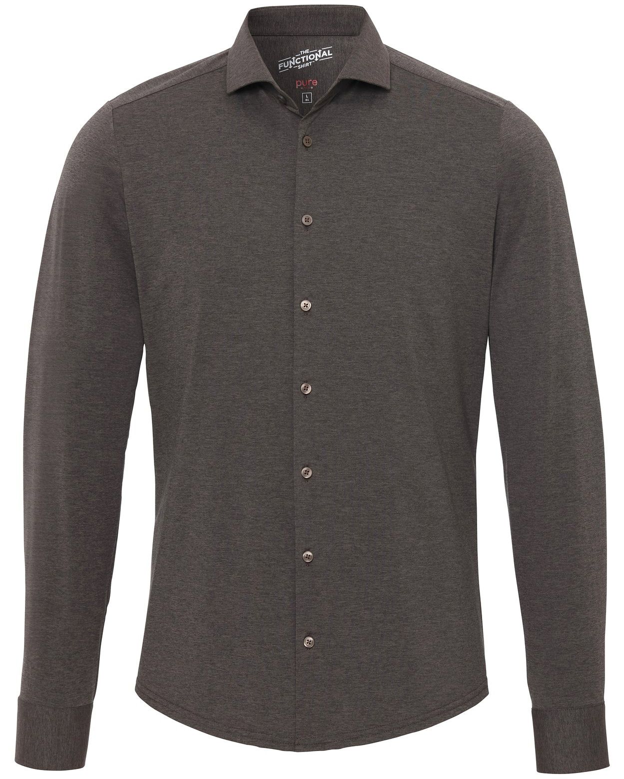 Pure H.Tico The Functional Shirt Brown 3386-21150-245 order online | Suitable
