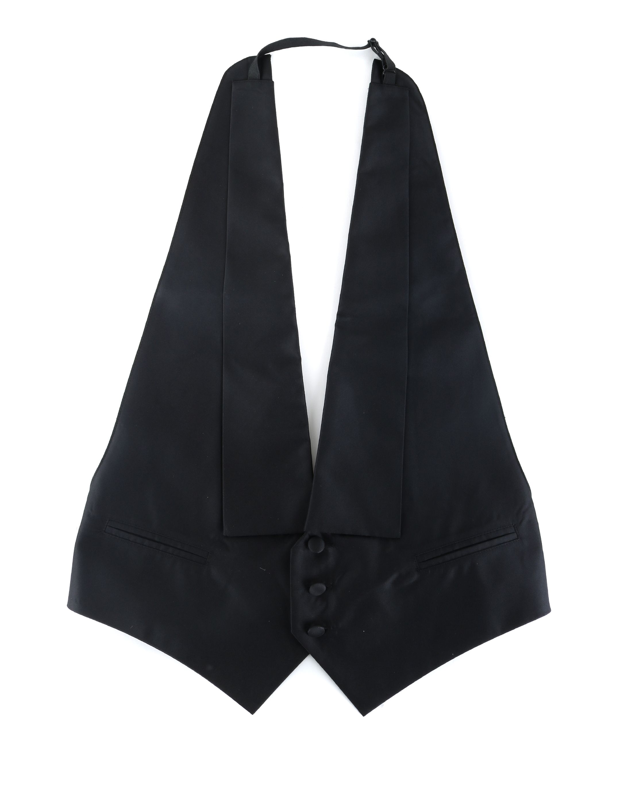 Tailcoat Waistcoat Black 8000052 Rokvest Mat