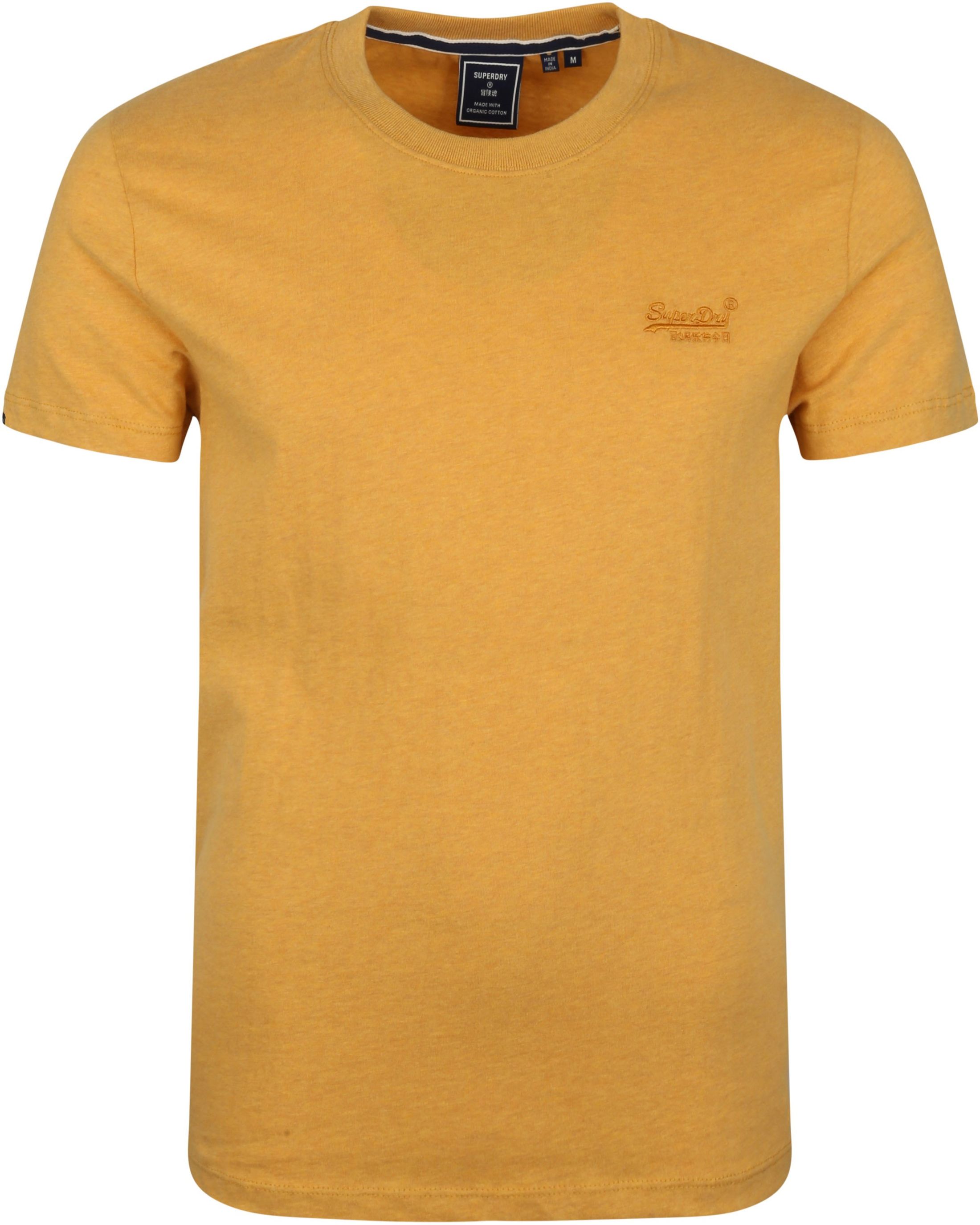 Superdry Classic T Shirt Yellow size L