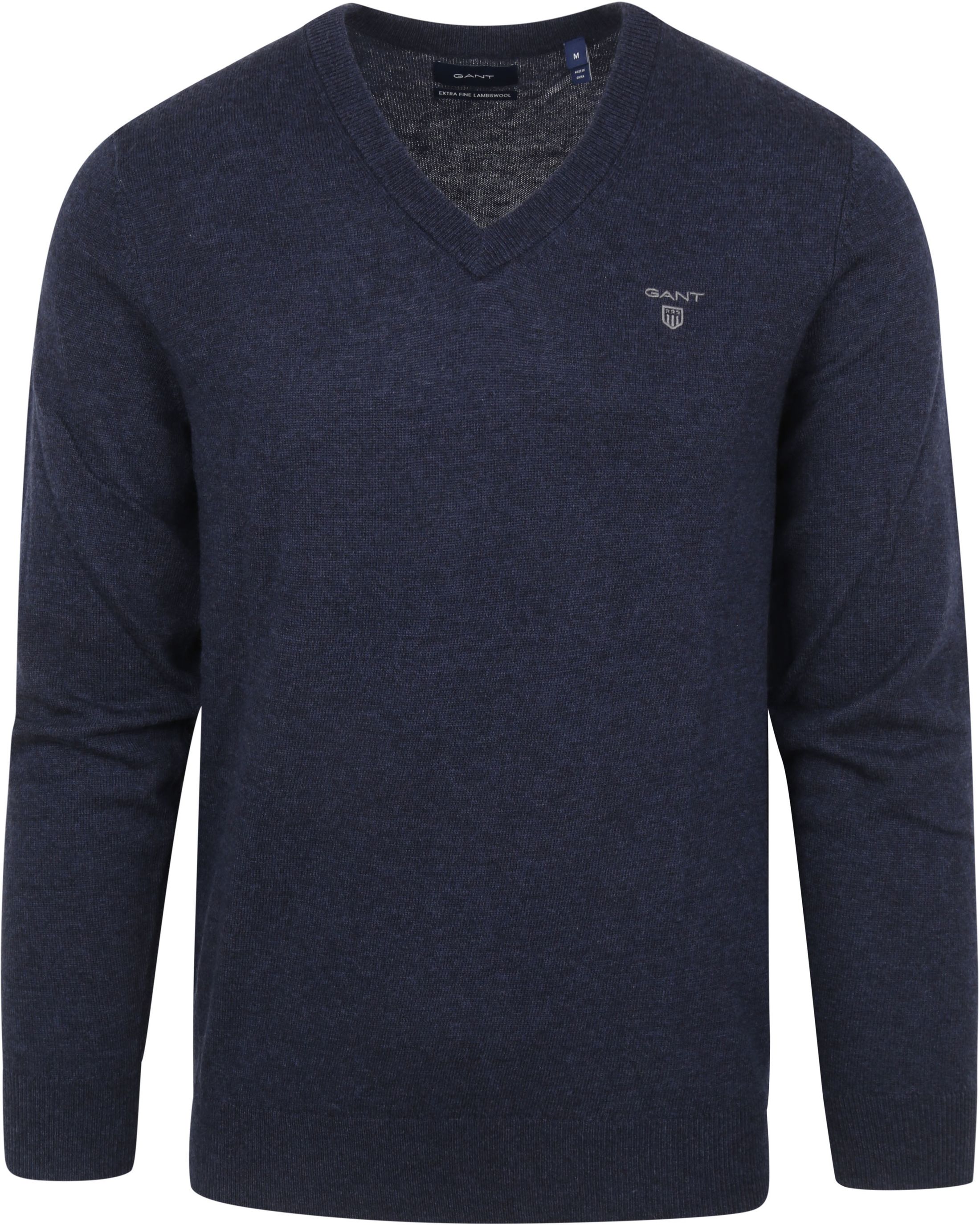 Gant Sweater Lambswool Dark Blue Dark Blue size M