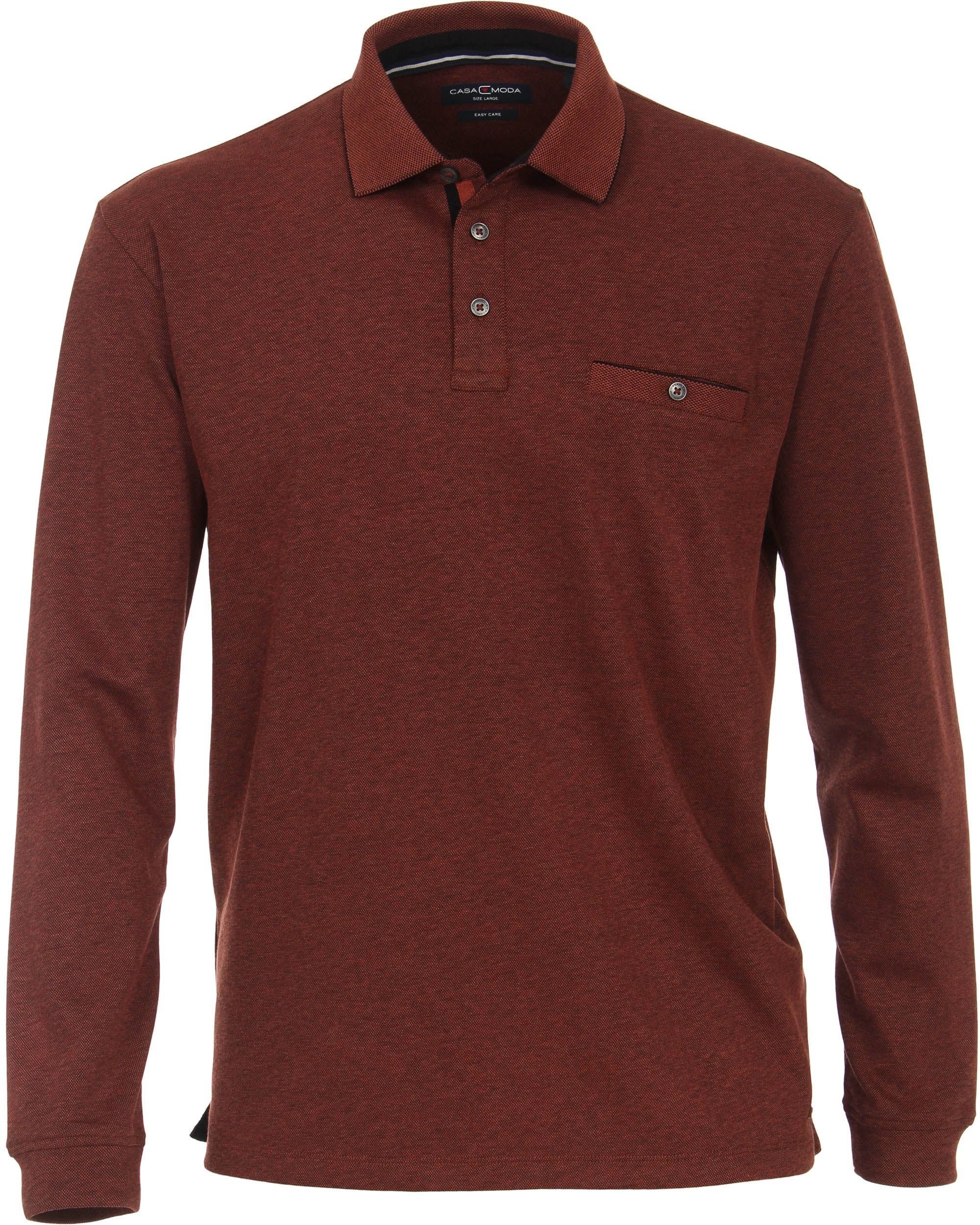 Casa Moda Polo ML Rouge Foncé 403478000-490 commander en ligne | Suitable