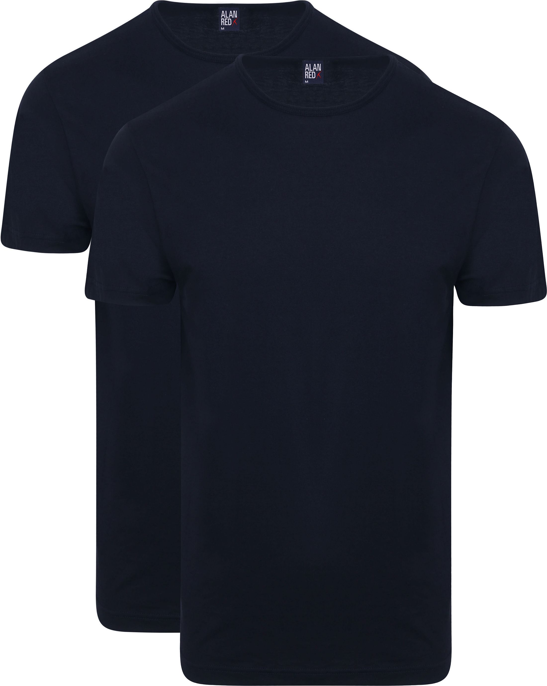Alan Red Derby R-Neck T-Shirt Navy (2Pack) order online | 6672/2P/06 Derby T-shirt Navy | Suitable Greece