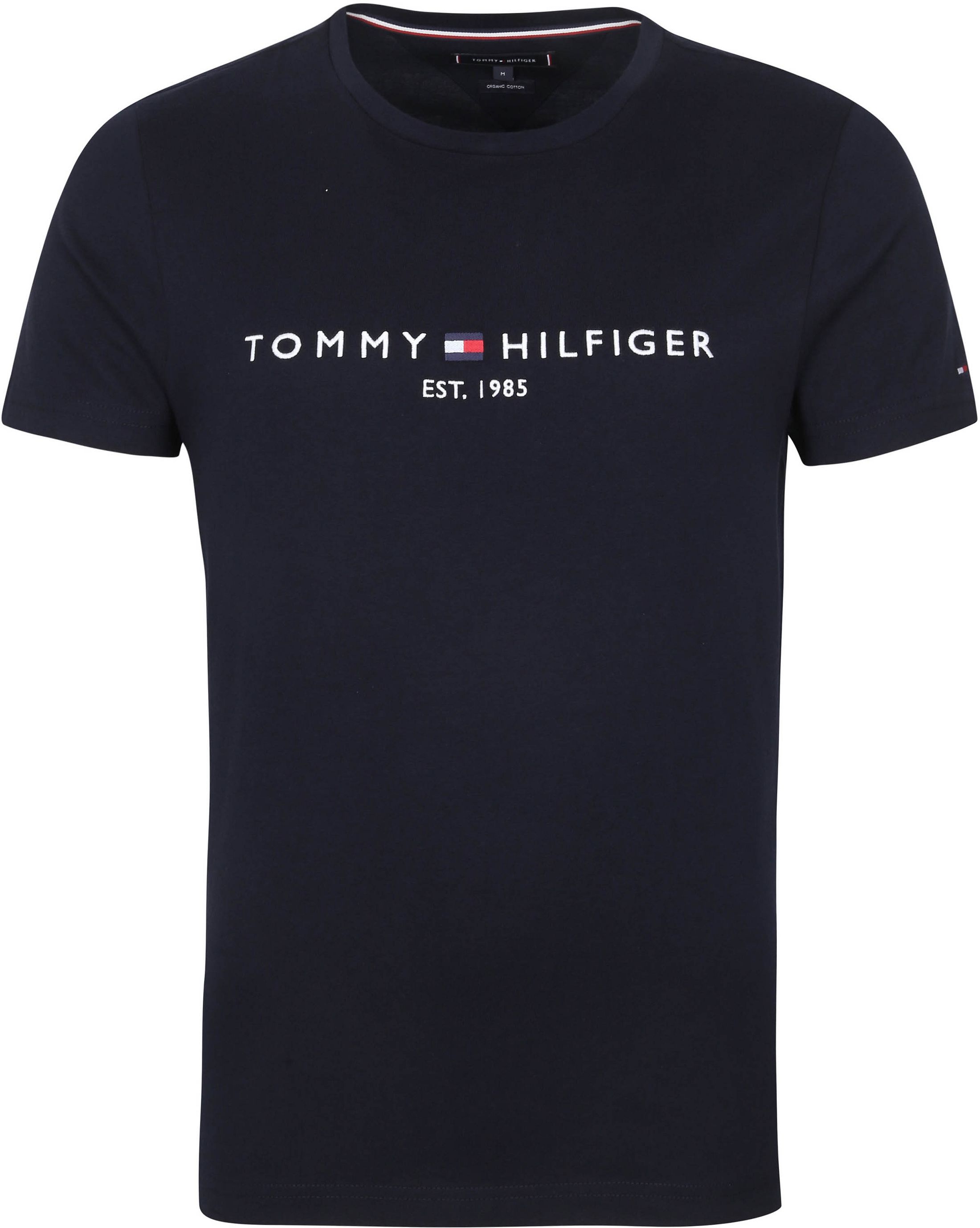 Tommy Hilfiger Logo T Shirt Navy MW0MW11465-403 order online | Suitable