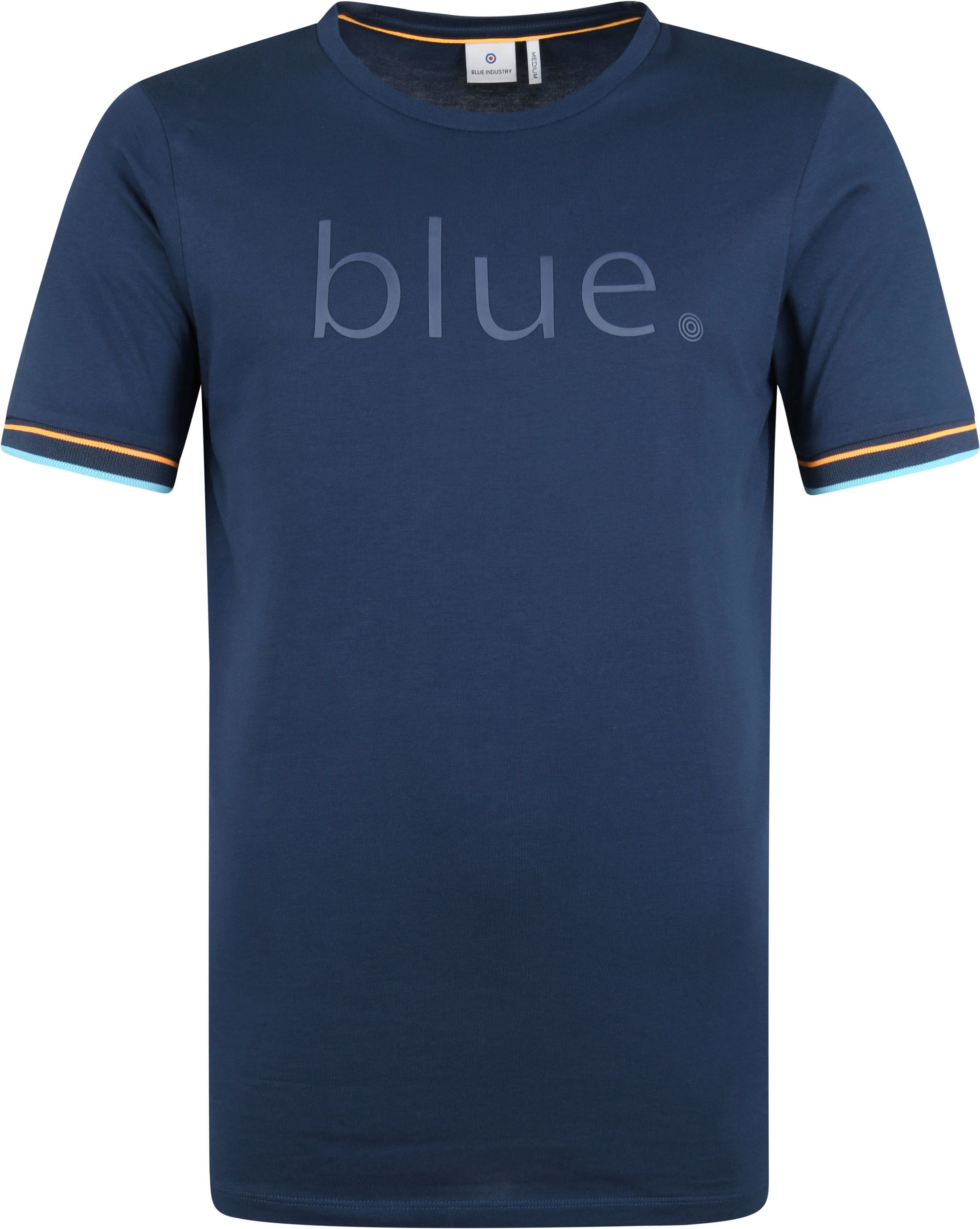 Industry M87 T Shirt Logo Dark Blue Dark Blue size L