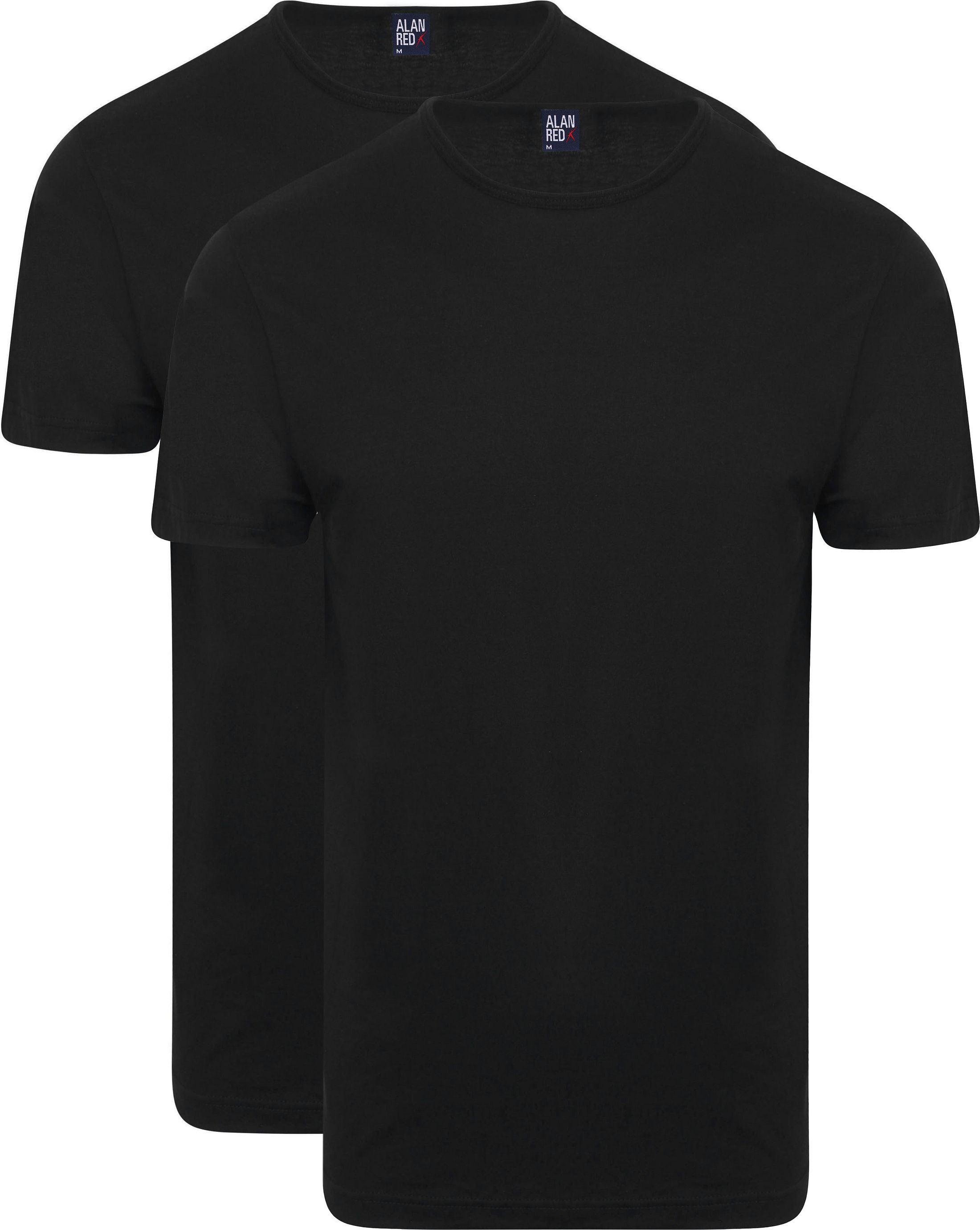 Alan Red Derby O-Neck T-Shirt Black (2Pack) 6672/2P/99 Derby T-shirt Black order online | Suitable
