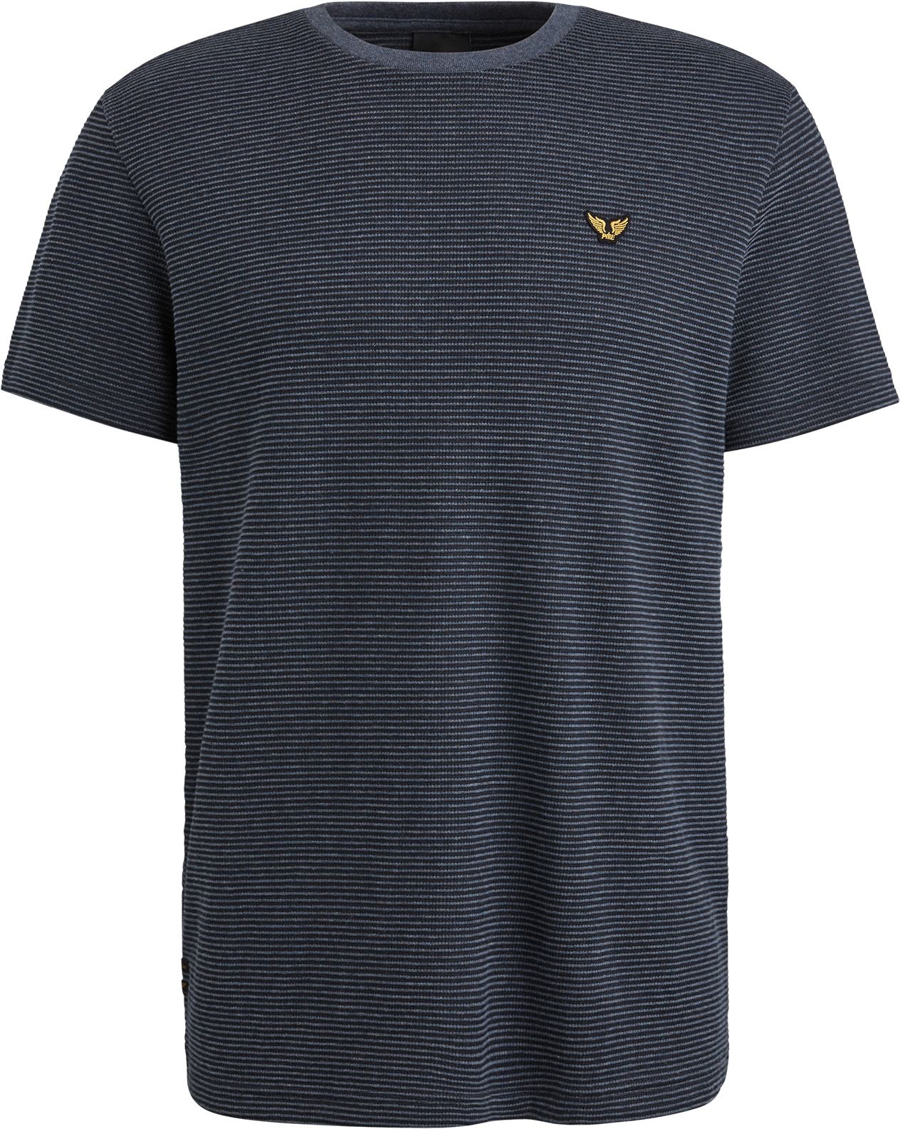 PME Legend T-Shirt Textured Stripe Navy PTSS2503566-5281 kaufen | Suitable