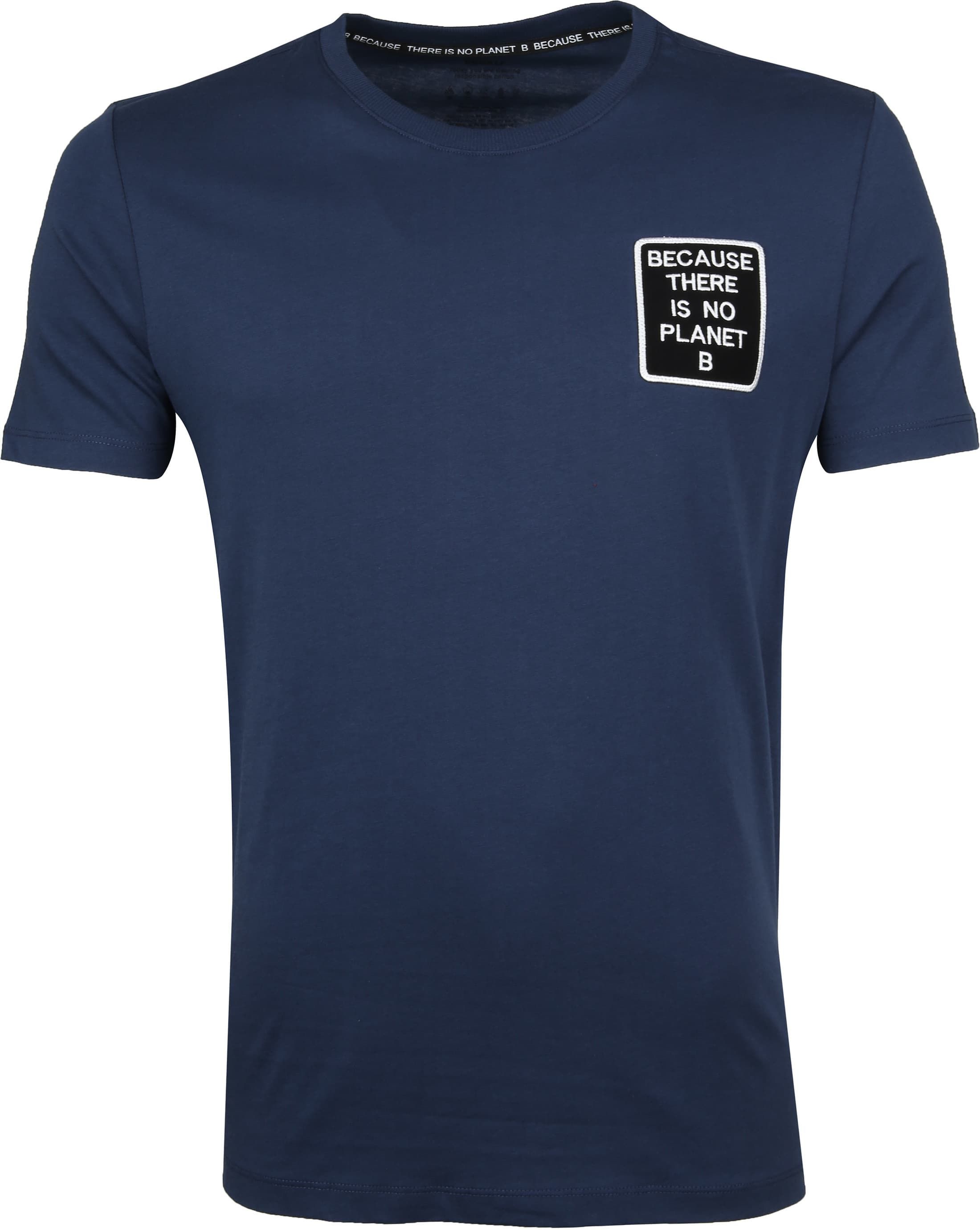 Ecoalf Natal T-Shirt Navy Dark Blue Blue size L