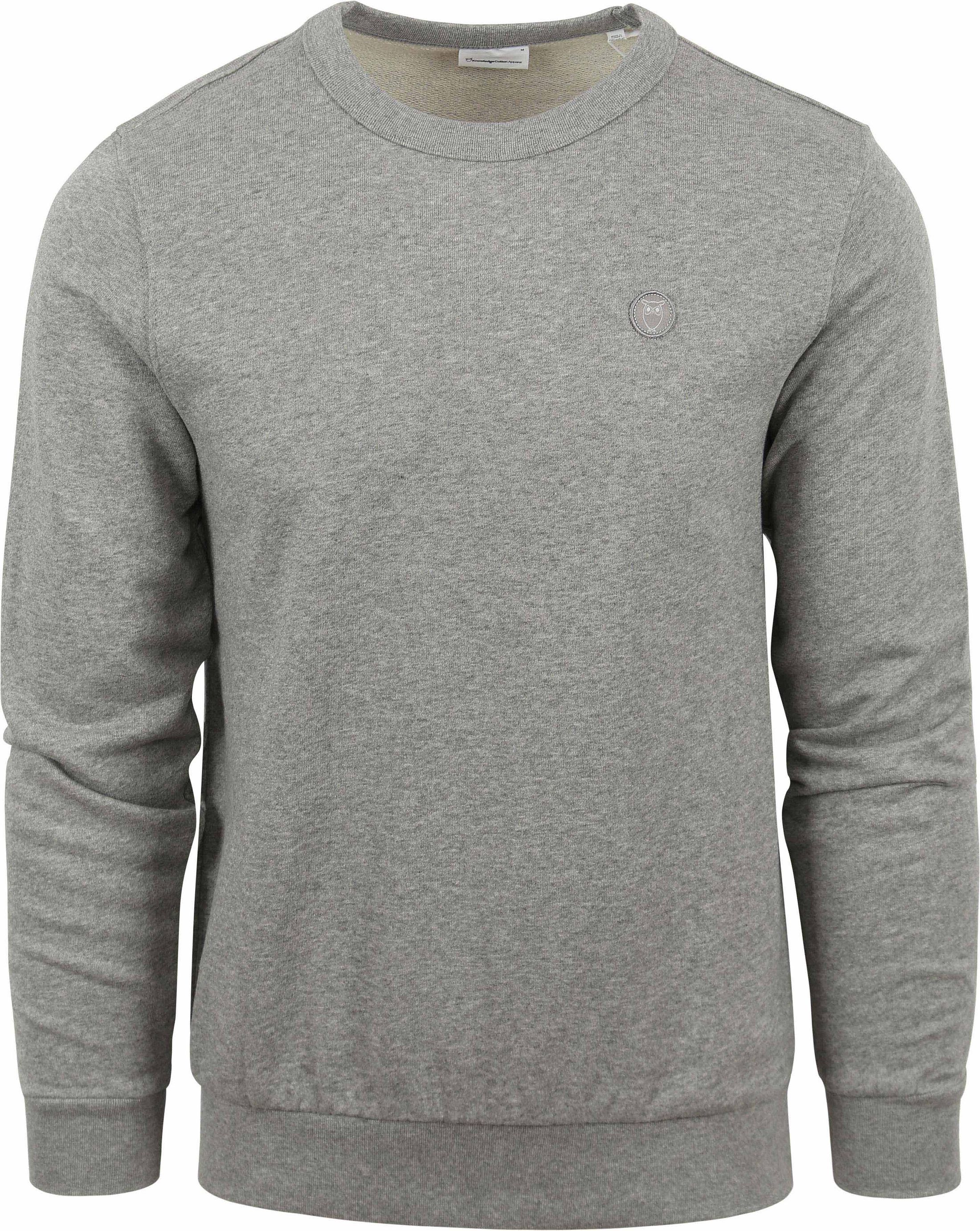 KnowledgeCotton Apparel Pull Elm Mélange Gris 30518-1012 commander en ligne | Suitable