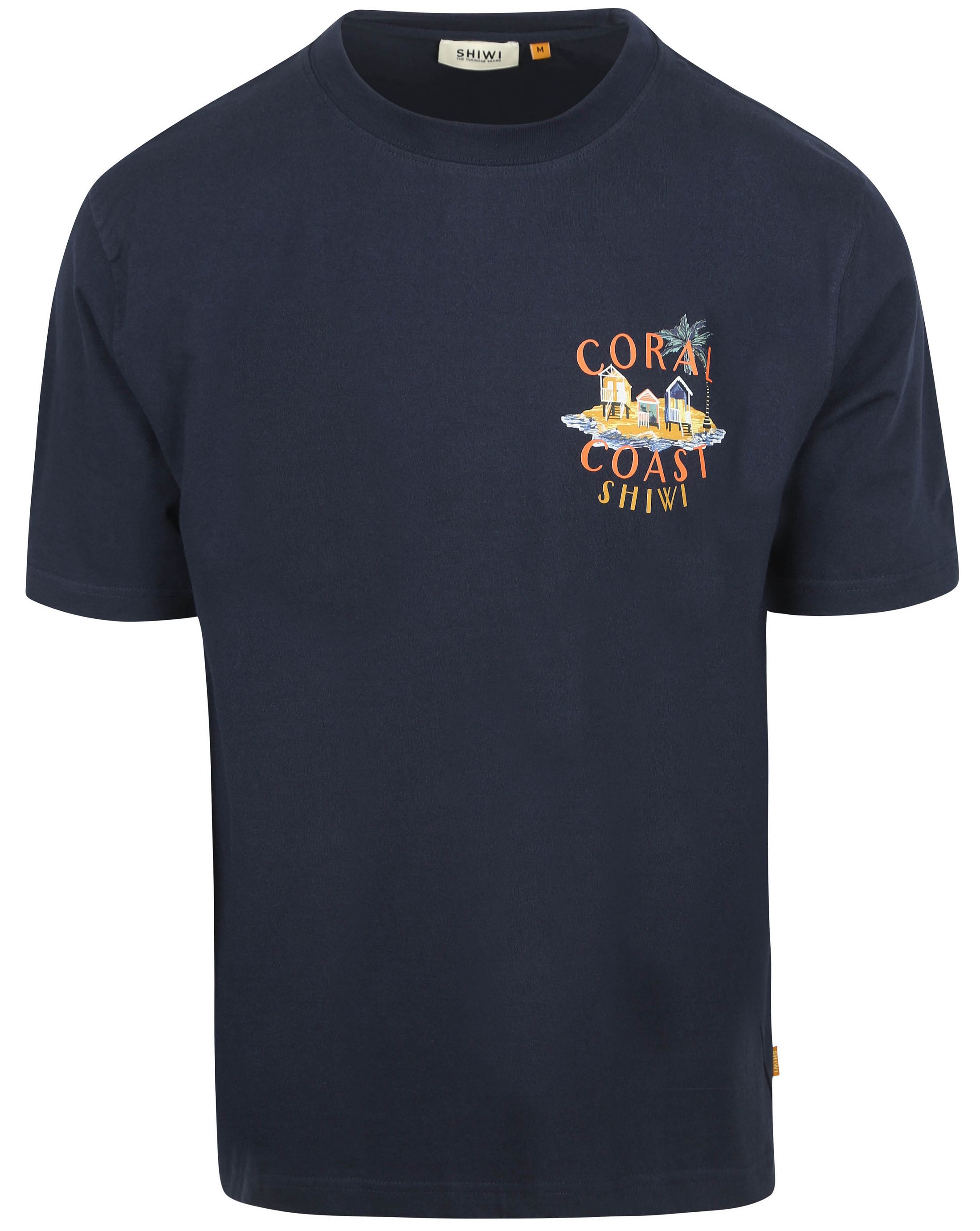 Shiwi T-Shirt Finn Coral Coast Navy 1425501967-6054 order online | Suitable